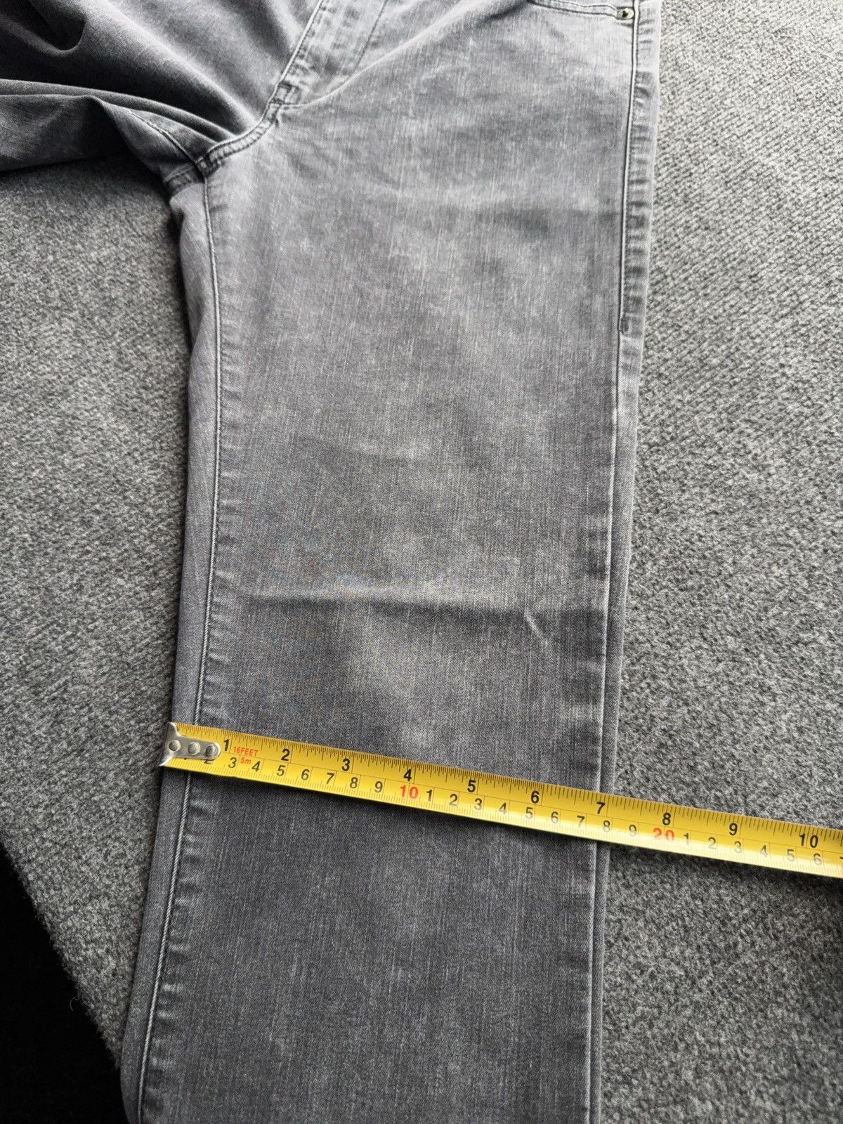 Diesel Luxury 00s Diesel D-Roisin Grey Wash Super Skinny Y2K Jeans Size 30" / US 8 / IT 44 - 23 Thumbnail