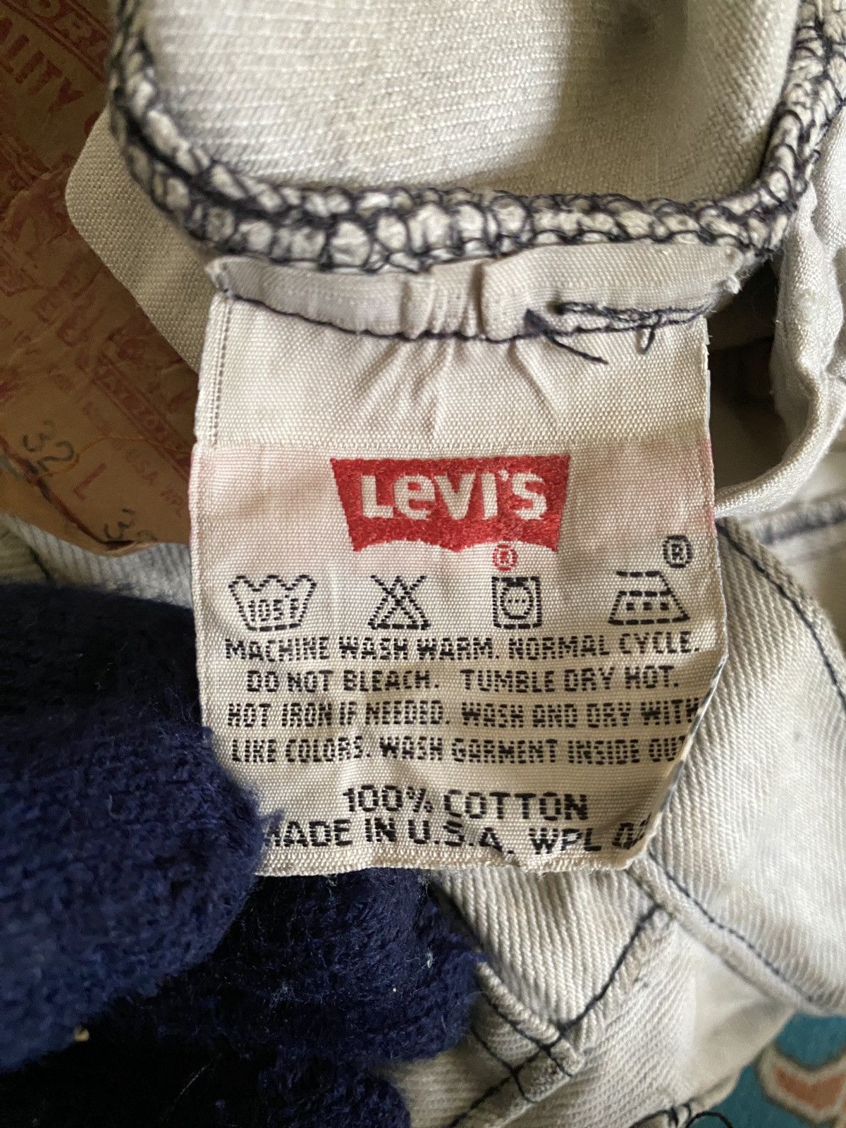 Levi's Vintage Levi’s 501 Distressed Acid Wash Denim Size US 30 / EU 46 - 16 Thumbnail