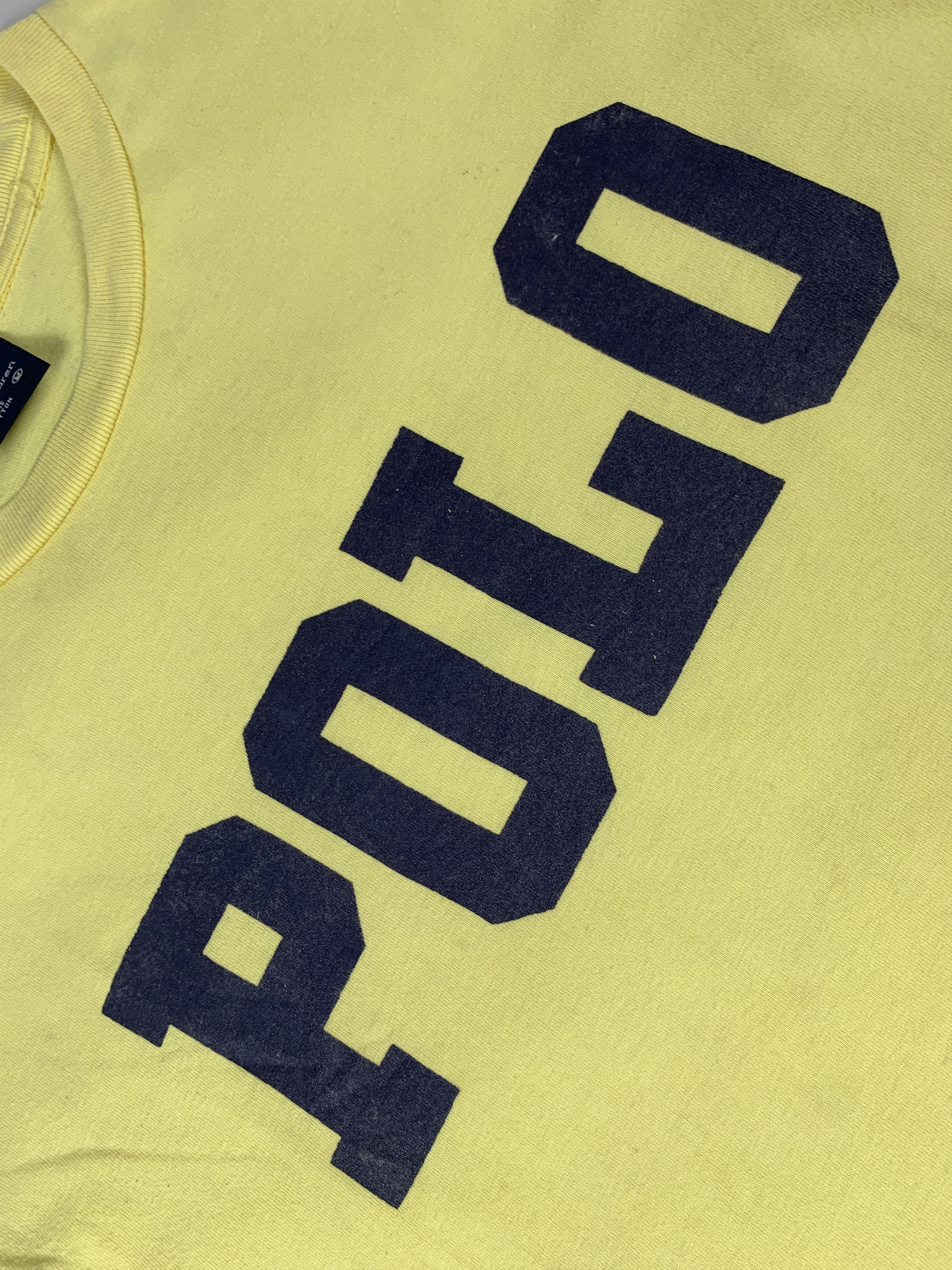 Polo Ralph Lauren 1990s Polo by Ralph Lauren Spell Out Tee (M) Size M / US 6-8 / IT 42-44 - 4 Thumbnail