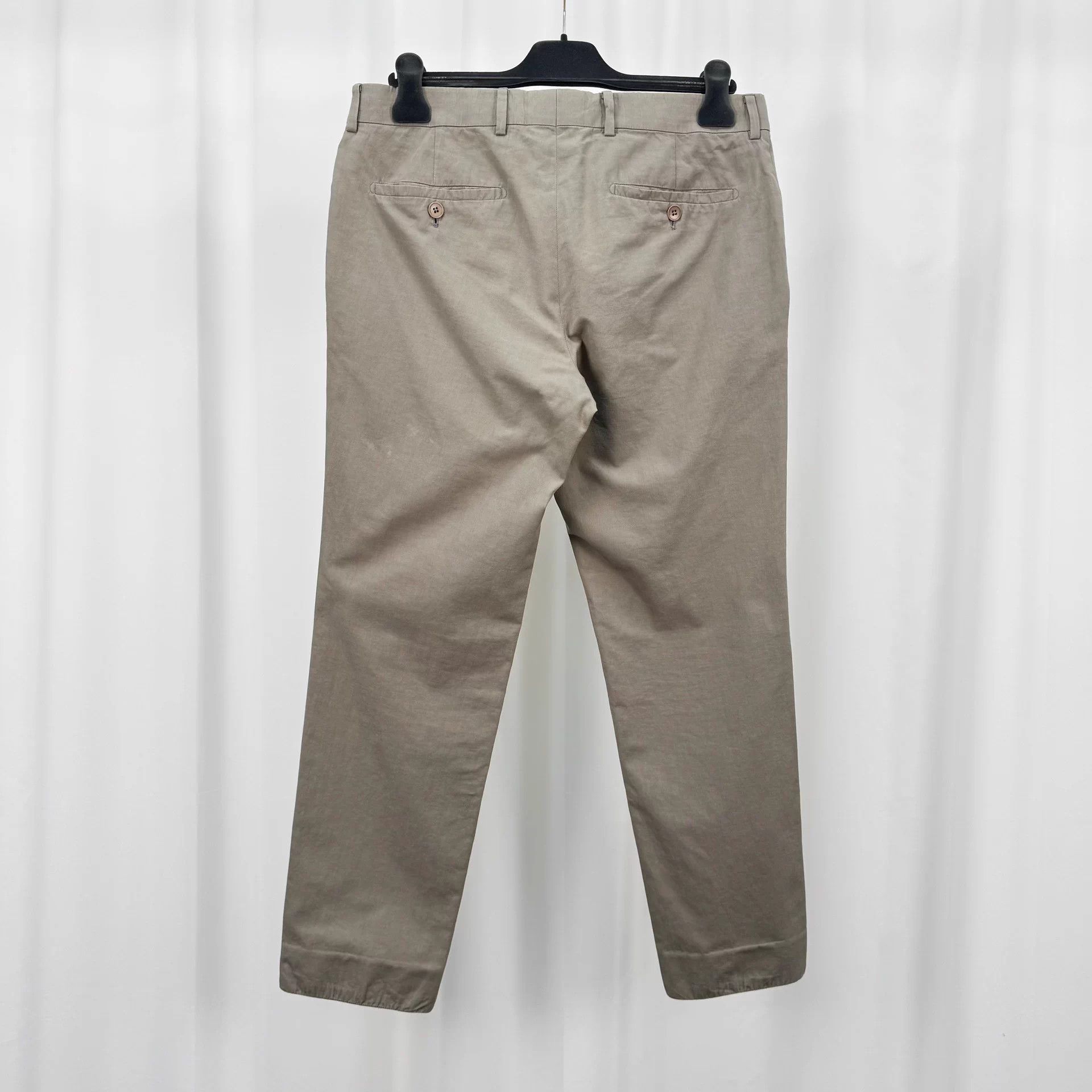 Hermes Hermes old money linen-cotton chinos 42 98 new Size US 41 - 2 Thumbnail