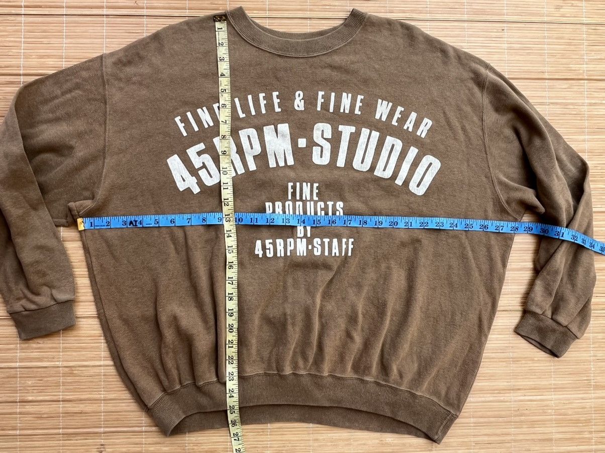 45rpm Vintage 45rpm Staff baggy sweatshirt Size US XL / EU 56 / 4 - 8 Thumbnail