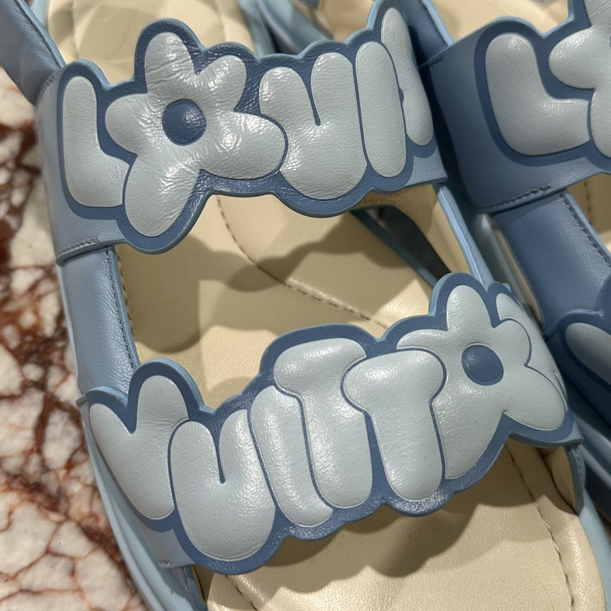 Louis Vuitton LOUIS VUITTON TYLER THE CREATOR FLORAL SANDALS Size US 8 / EU 41 - 3 Thumbnail