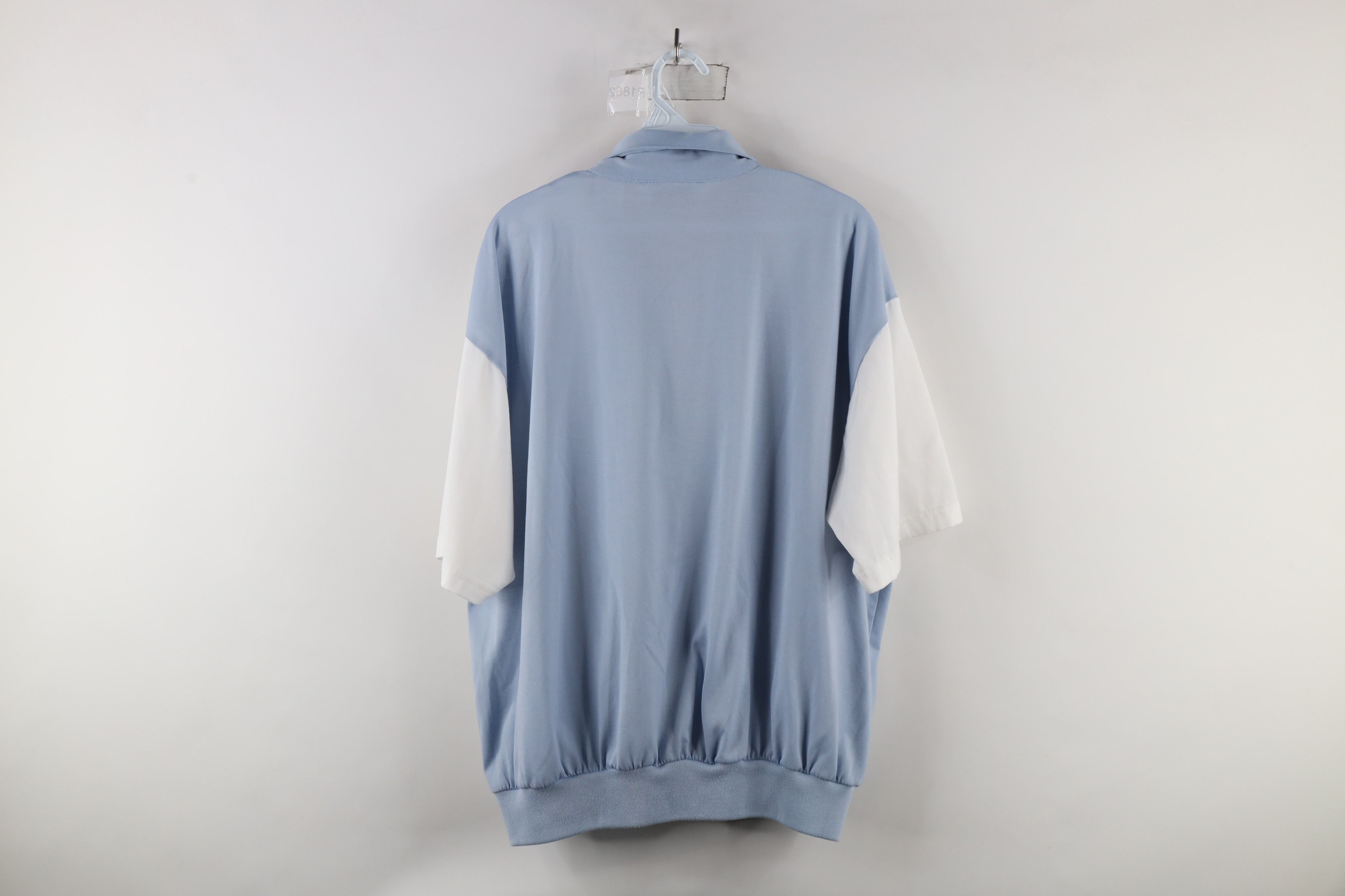 Vintage Vintage 90s Streetwear Diamond Knit Collared Pullover Polo Size US XL / EU 56 / 4 - 9 Thumbnail