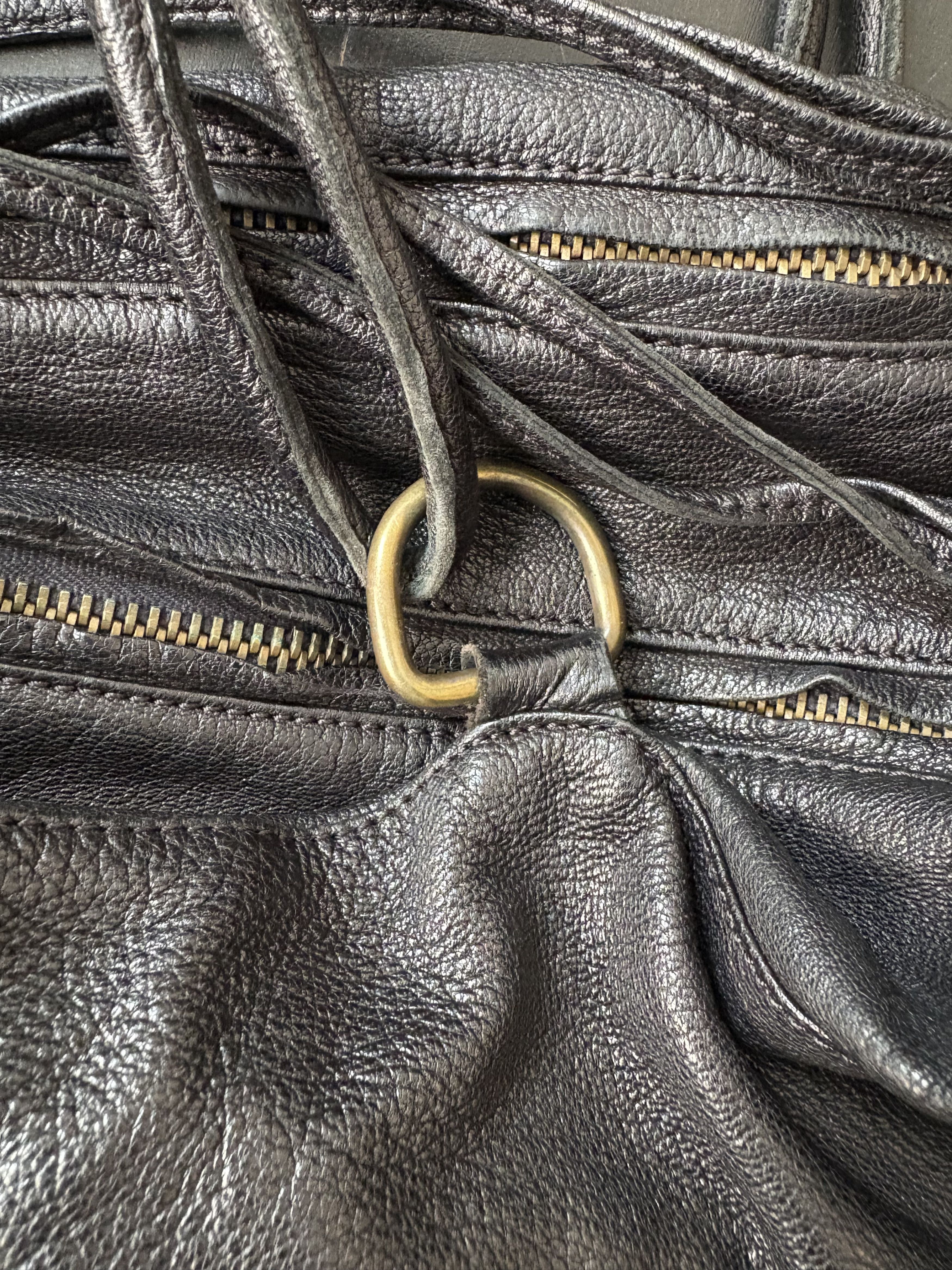 Maison Margiela Maison Margiela Black Leather Shoulder Bag Size ONE SIZE - 4 Thumbnail