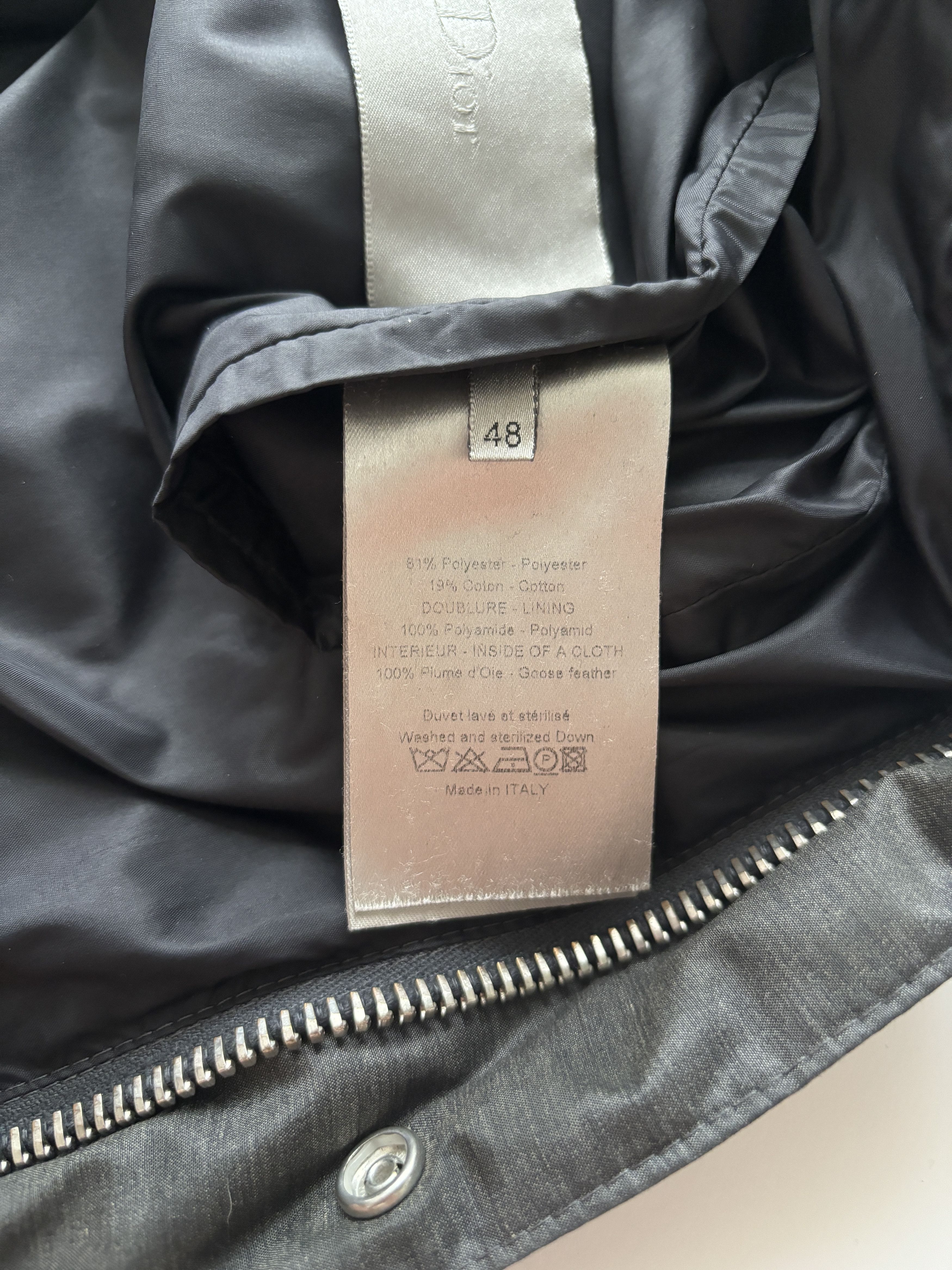 Dior ⚡️QUICK SALE⚡️Dior KVA Gray Hooded Puffer Jacket Size US M / EU 48-50 / 2 - 7 Thumbnail