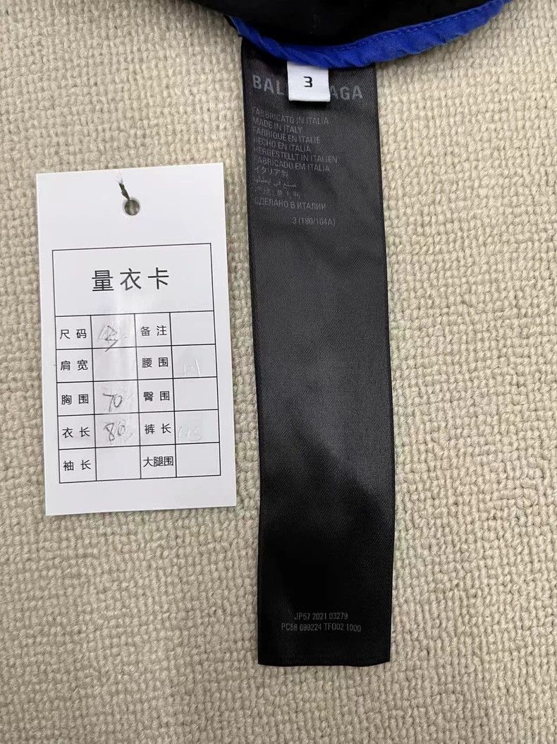 Balenciaga Balenciaga size 3 23ss Sport 3 Bsports Color-Block Coat Jac Size US M / EU 48-50 / 2 - 5 Thumbnail