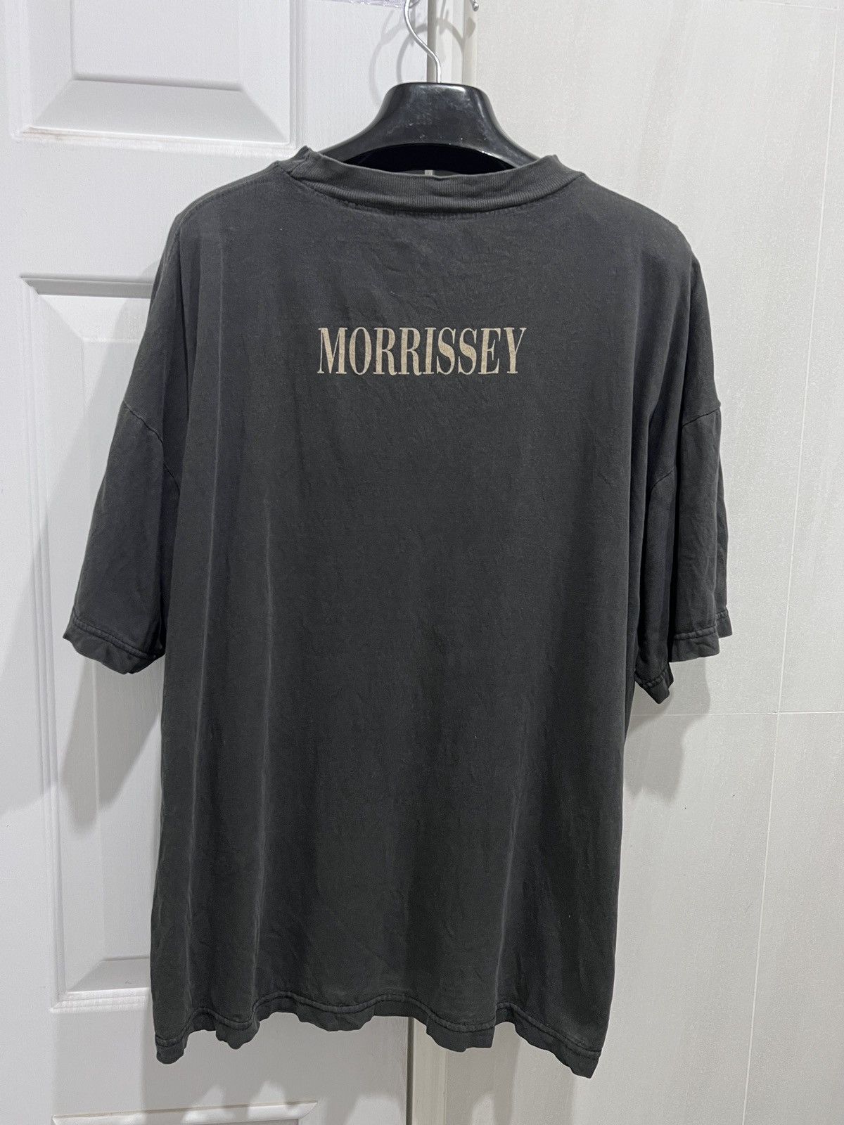 Band Tees × Morrissey × Vintage Vintage 90s Morrissey Maladjusted Album Promo Tee XL Faded Size US XL / EU 56 / 4 - 4 Thumbnail