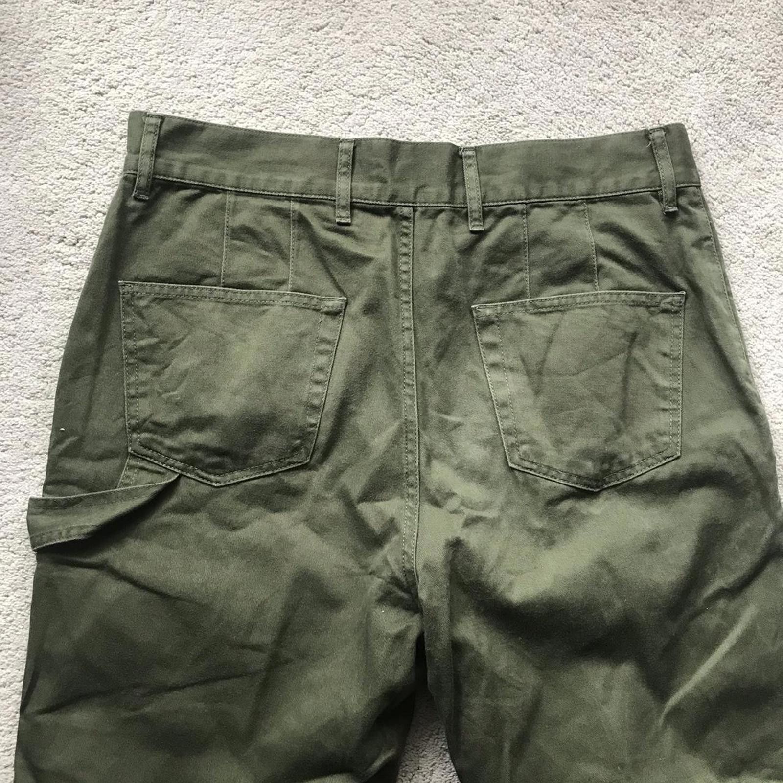 Balenciaga Balenciaga Cropped Cargo Trousers Size US 36 / EU 52 - 2 Thumbnail