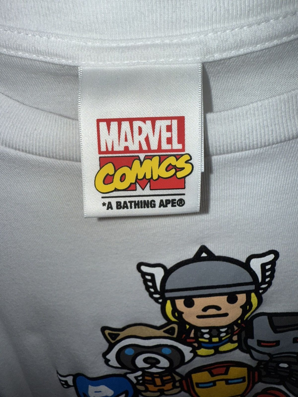 Bape × Marvel Comics Bape x Marvel Comics Milo Avengers Tee Size US XL / EU 56 / 4 - 4 Thumbnail