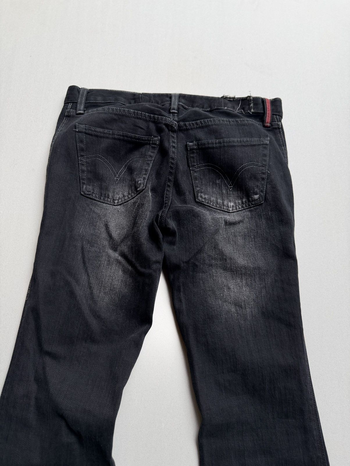 Japanese Brand Levis lace up flare jeans (cust) Size US 27 - 4 Thumbnail
