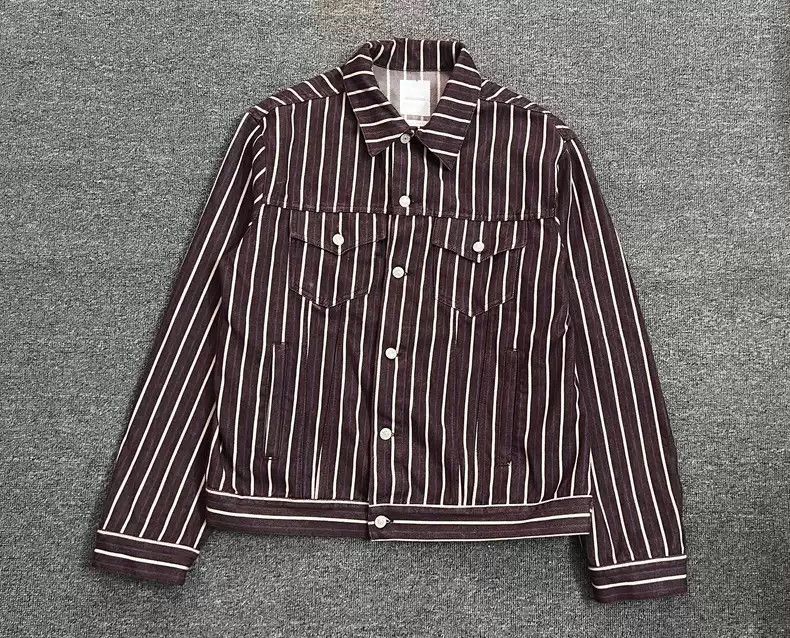 Martine Rose Napa by martine rose striped denim jacket -2507 Size US L / EU 52-54 / 3 - 1 Thumbnail