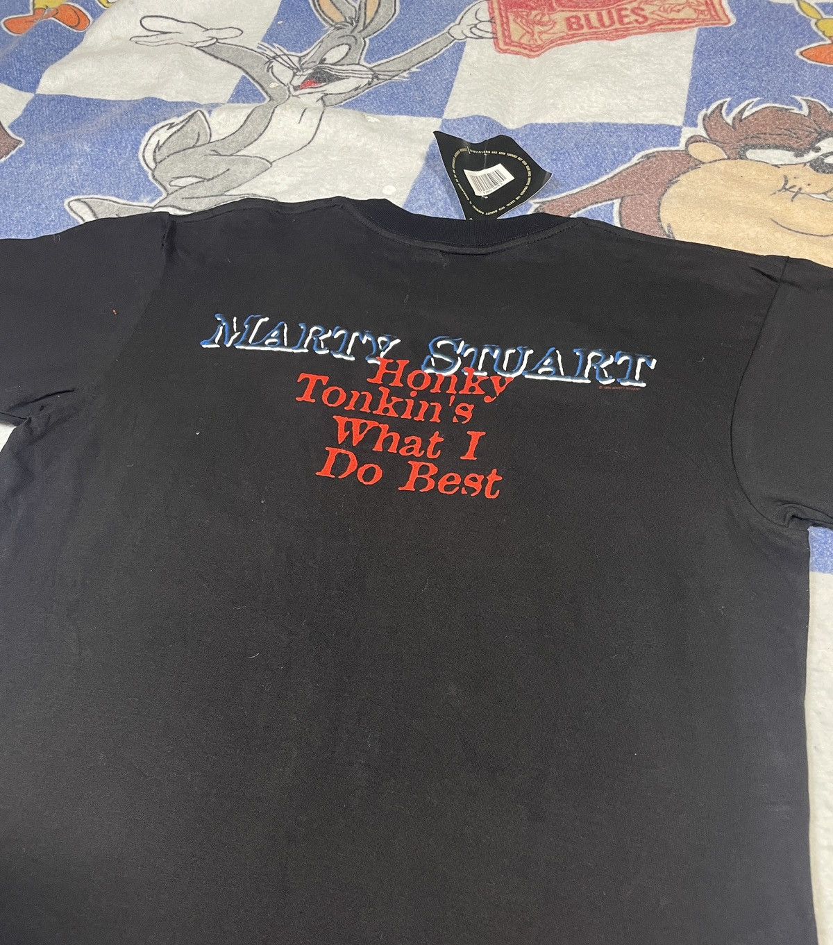 Band Tees Vintage Marty Stewart band tee Size US XL / EU 56 / 4 - 5 Thumbnail