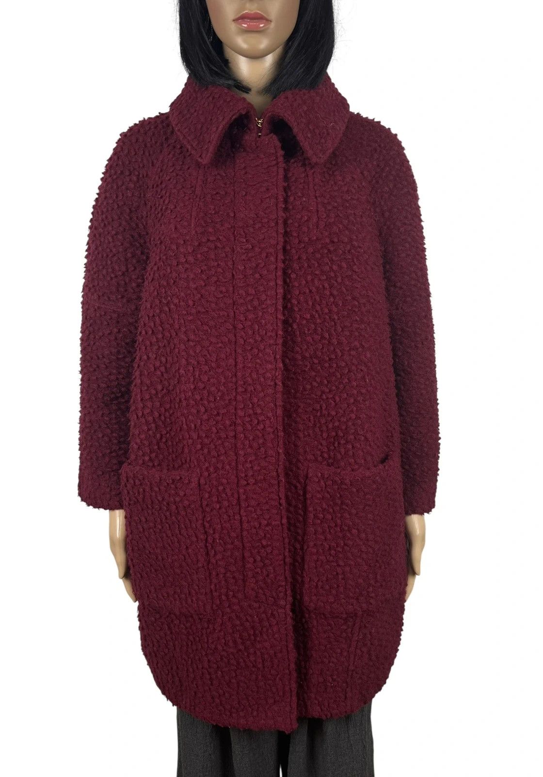 MAX&Co. Max & Co Teddy Bear Coat Wool size UK12 US8 Size M / US 6-8 / IT 42-44 - 3 Thumbnail