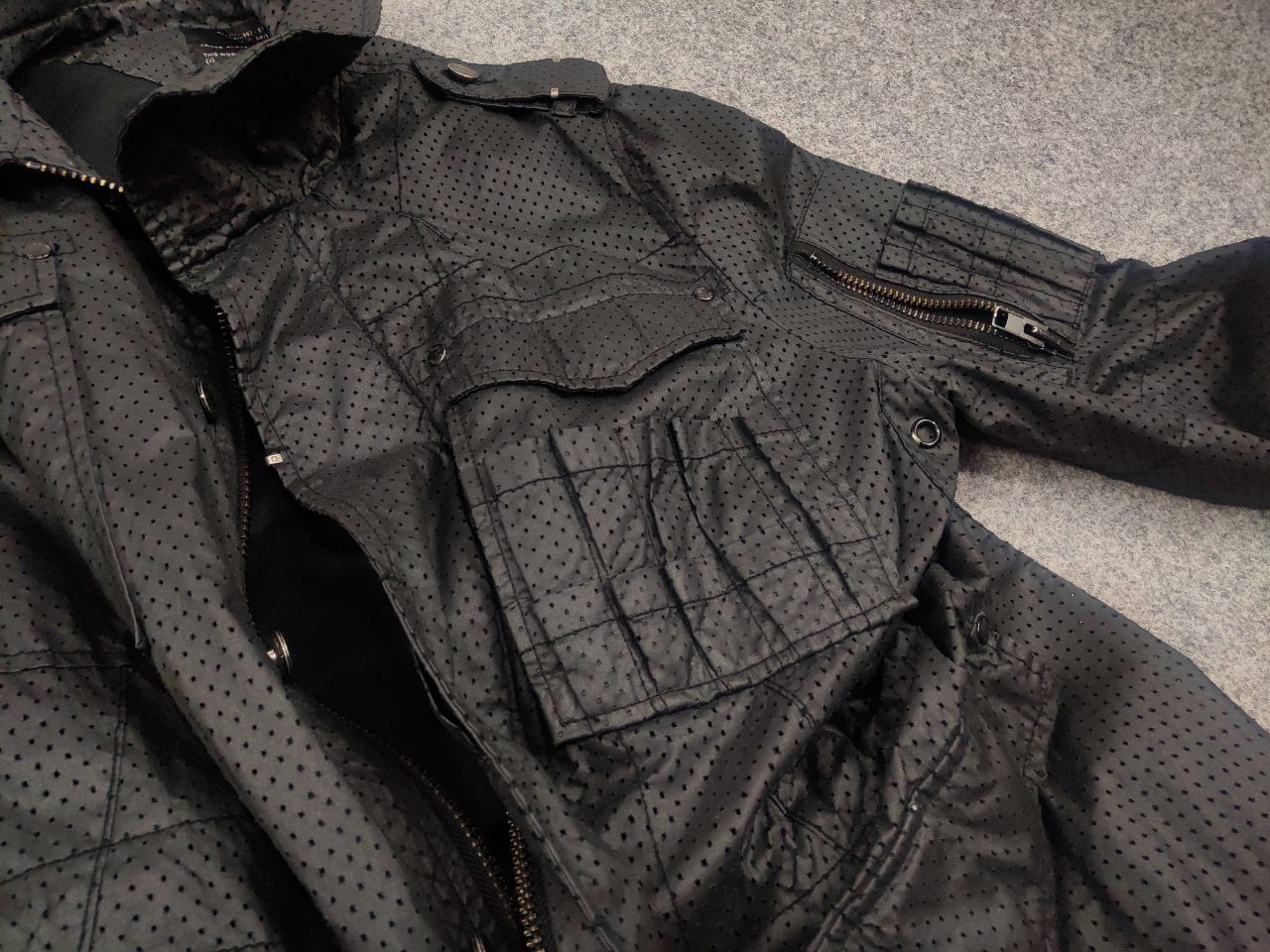 Allsaints 🔥 Vintage Allsaints AW08 Spitalfield Bracket Pocket Jacket Size US L / EU 52-54 / 3 - 20 Thumbnail