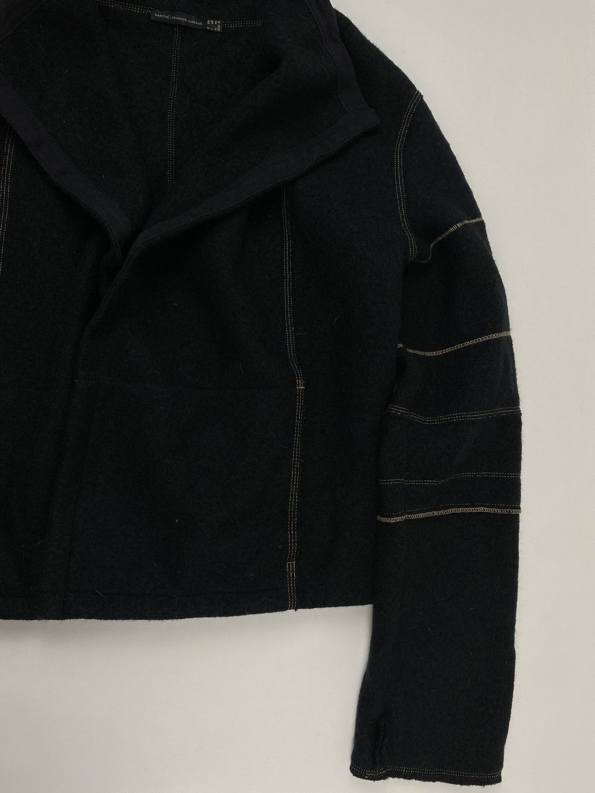 Marithe + Francois Girbaud 🚨 Marithe + Francois Girbaud Cravatatakiller wool jacket Size XL / US 12-14 / IT 48-50 - 4 Thumbnail