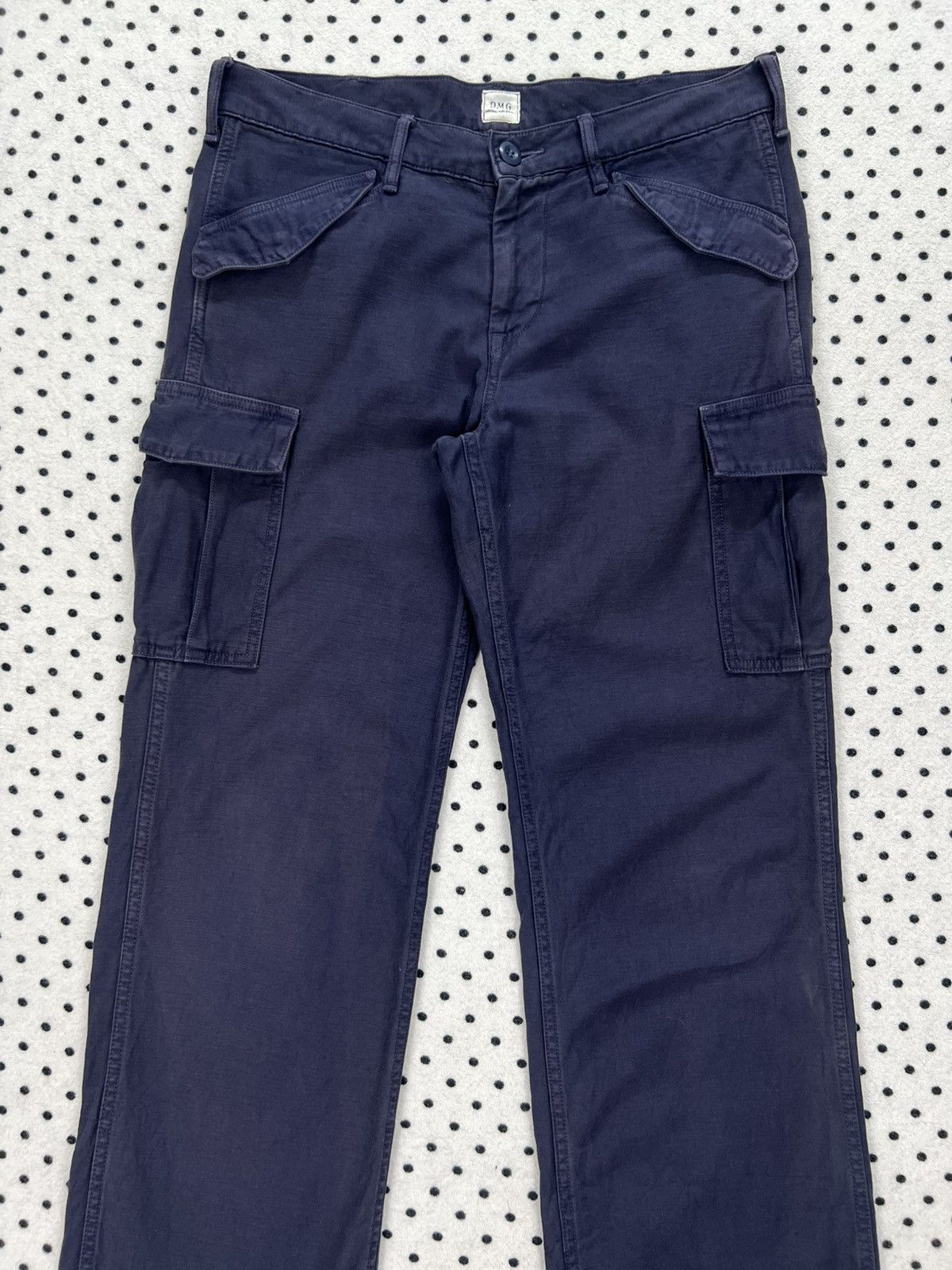 Japanese Brand Domingo DMG Faded Low Rise Cargo Size US 32 / EU 48 - 3 Thumbnail