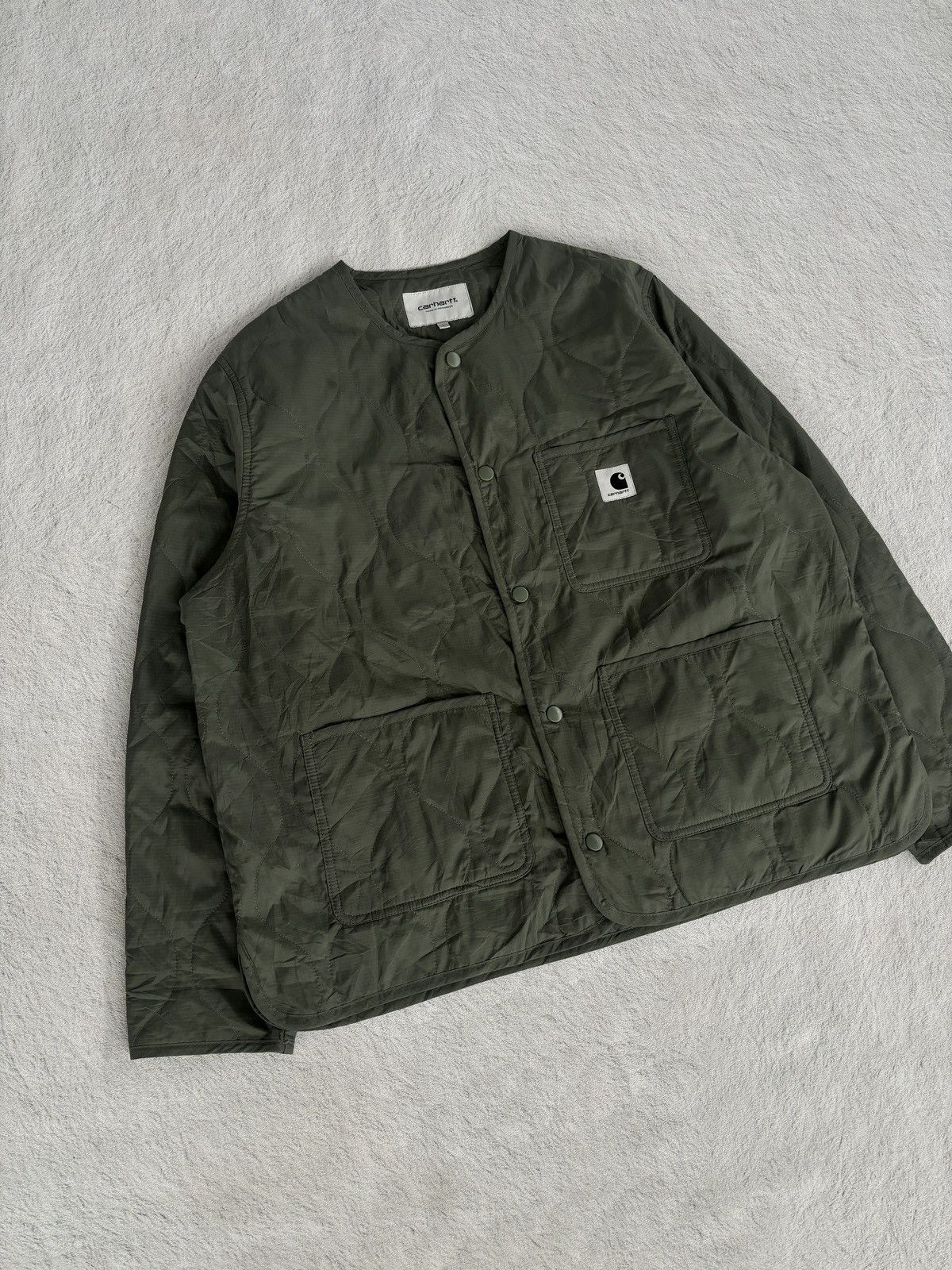 Other Carhartt Wip - Skyler Onion Quilted Jacket Size US L / EU 52-54 / 3 - 2 Thumbnail