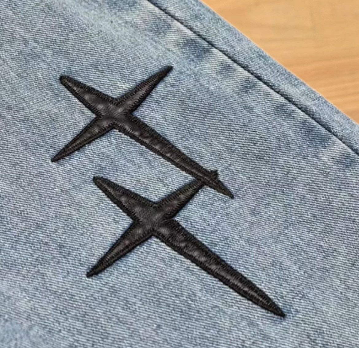 Other Straight loose ODM embroidered denims Size US 30 / EU 46 - 3 Thumbnail