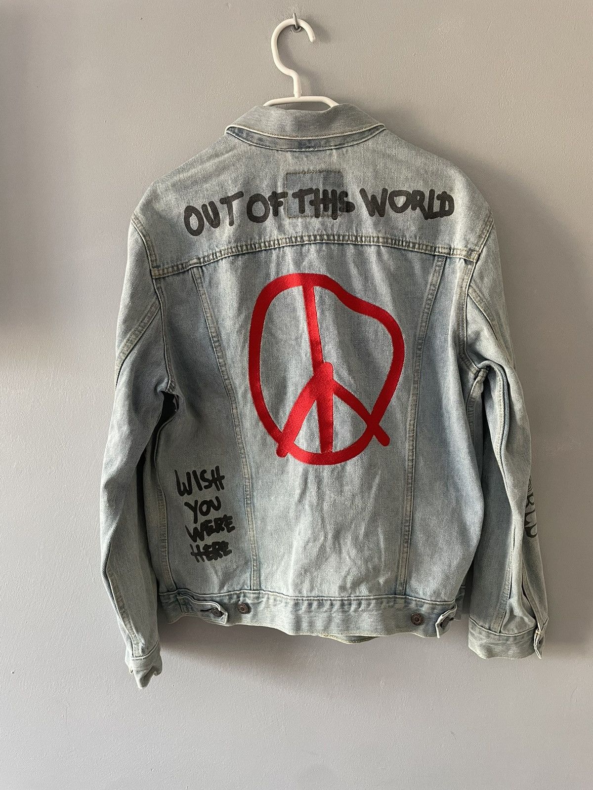 Levi's Levi’s x Travis Scott Astroworld Cotton Denim Jacket Size US L / EU 52-54 / 3 - 9 Thumbnail