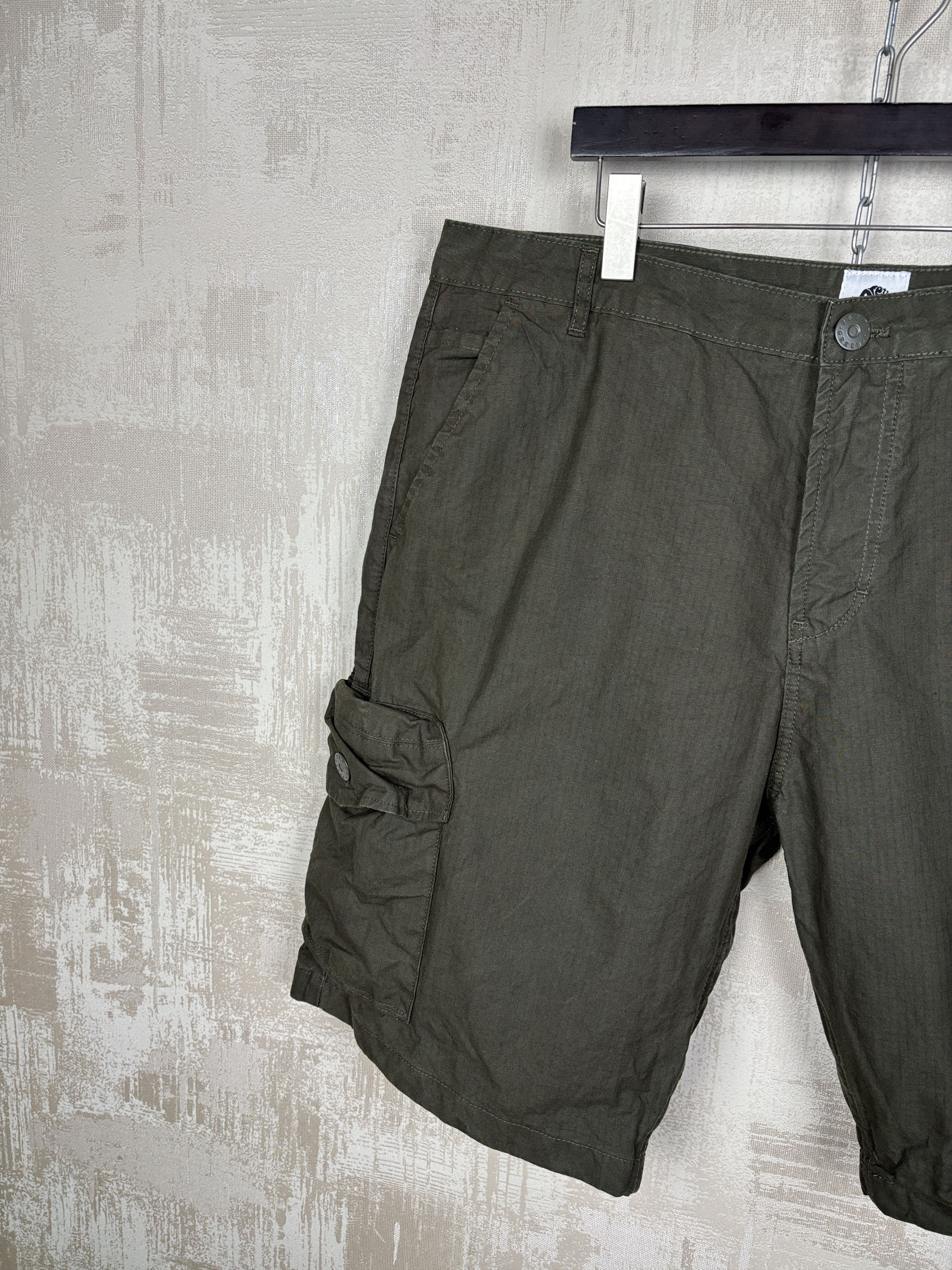 Pretty Green Pretty Green Combat Ripstop Cargo Shorts Khaki 3XL Size US 40 / EU 56 - 2 Thumbnail