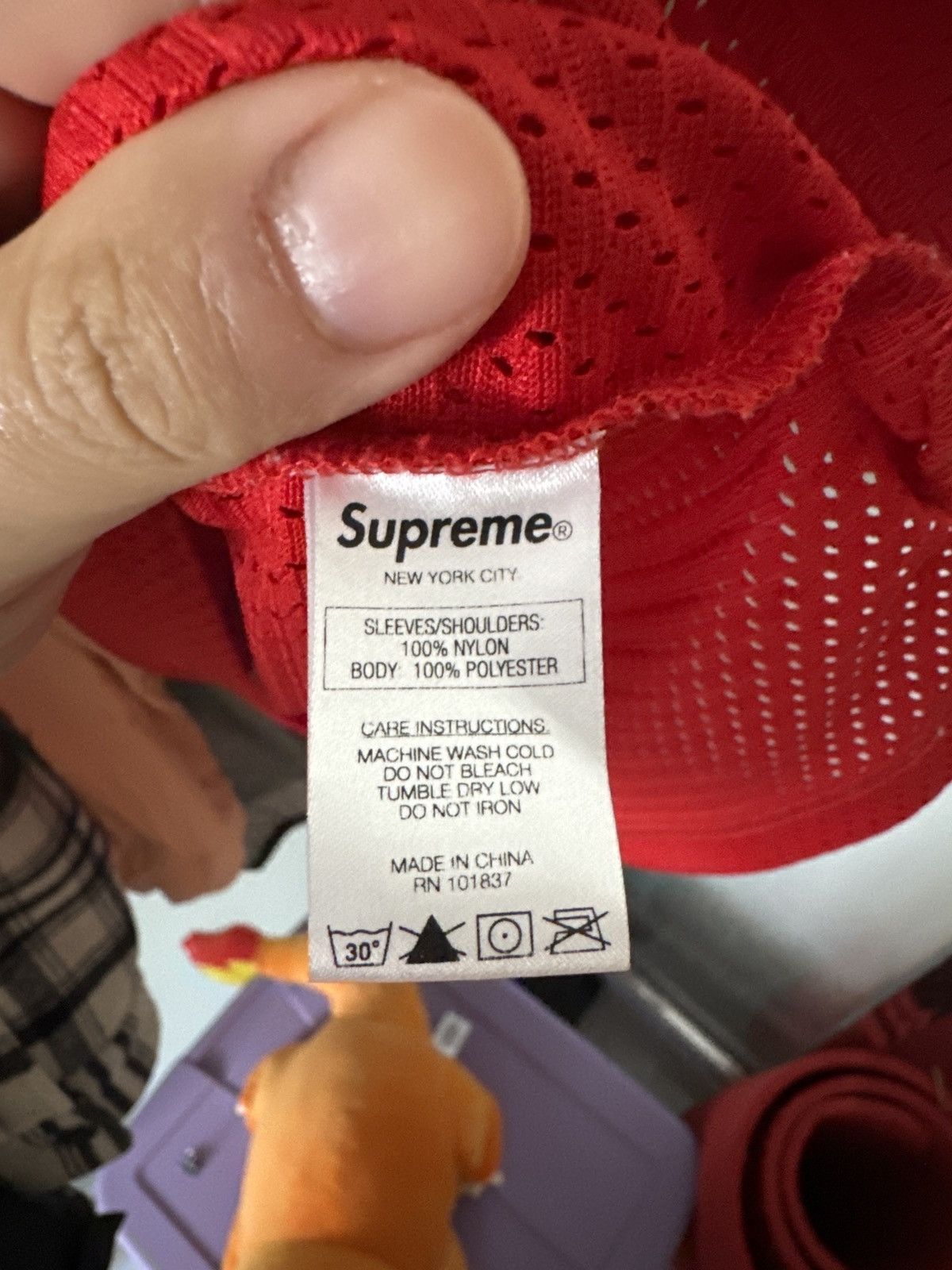 Supreme Supreme Championship Jersey SS14 RARE RED Size US L / EU 52-54 / 3 - 6 Thumbnail
