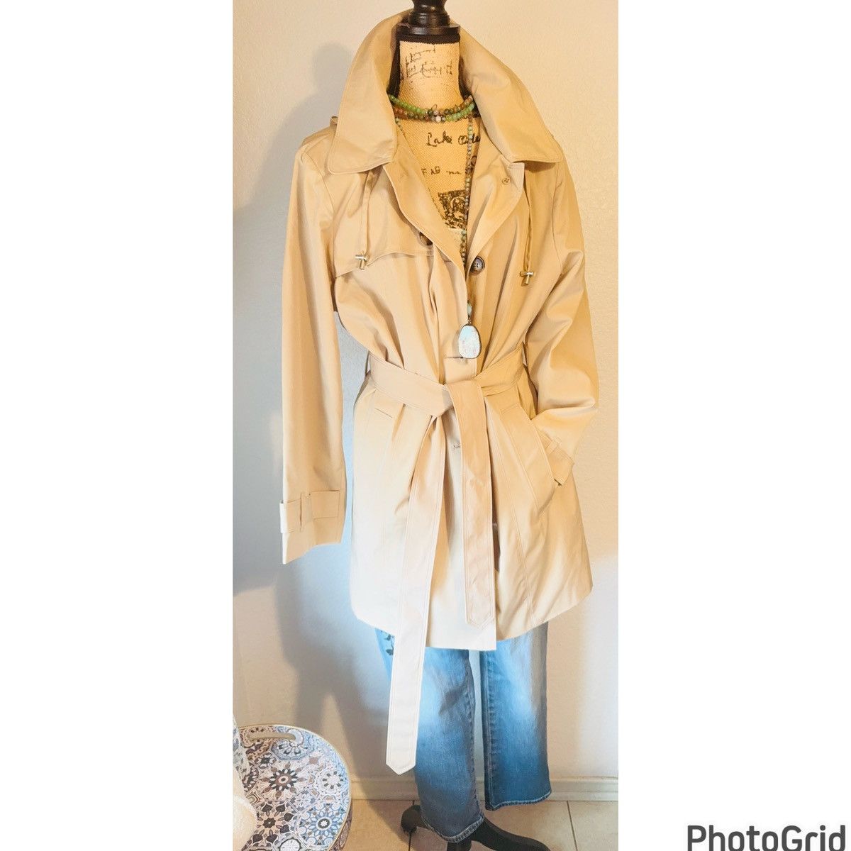 London Fog London Fog Hooded Trench Coat Size XXL / US 16-18 / IT 52-54 - 11 Thumbnail