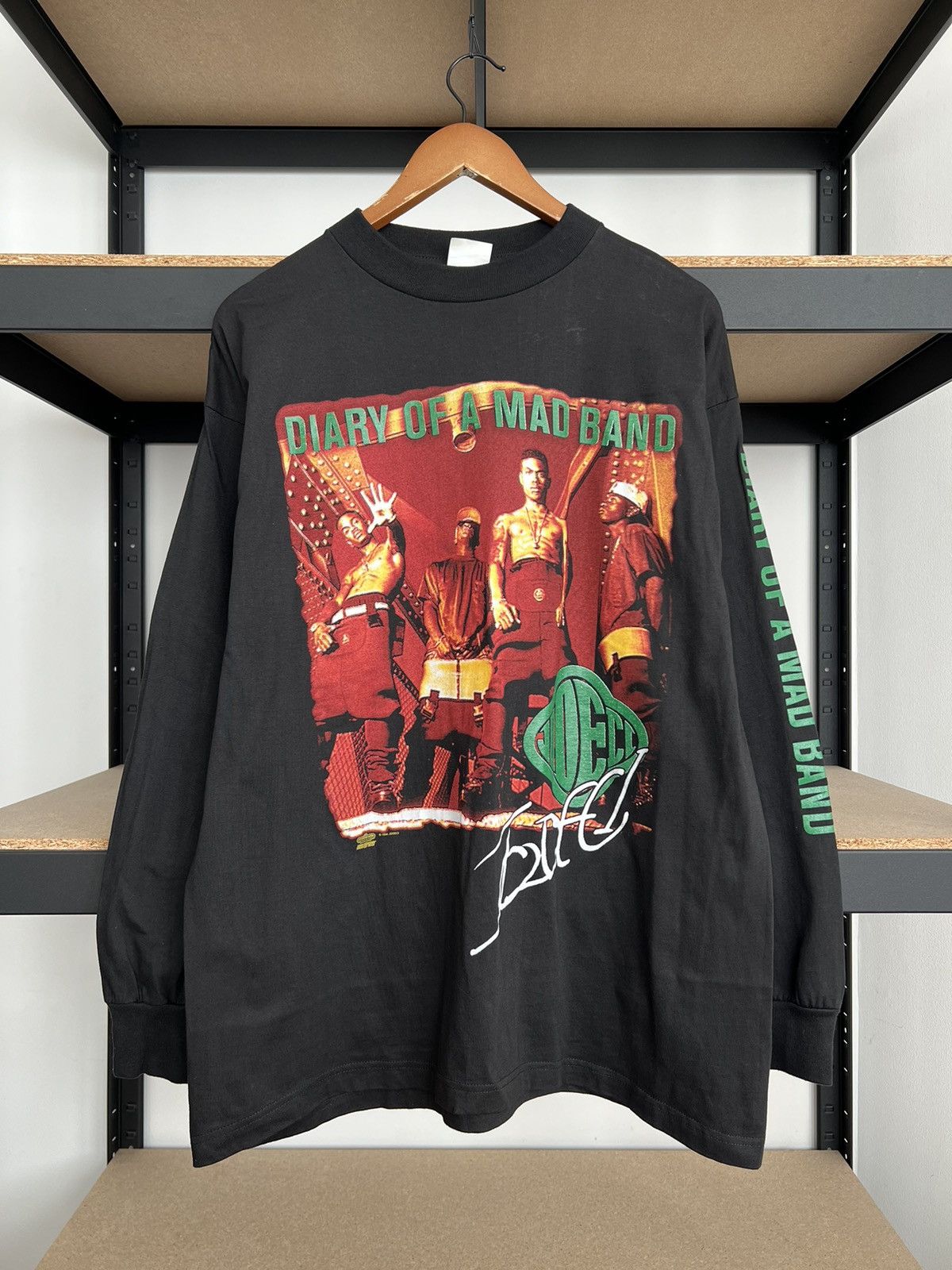 Band Tees Vintage 1994 Jodeci Diary of a Mad Band Hip Hop R&B Band Size US L / EU 52-54 / 3 - 1 Thumbnail
