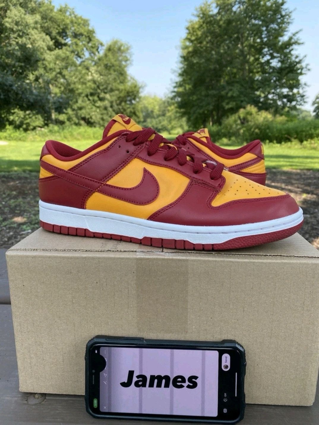 Nike Nike Dunk Low Usc DD1391701 Size 9 Men Size US 9 / EU 42 - 1 Thumbnail