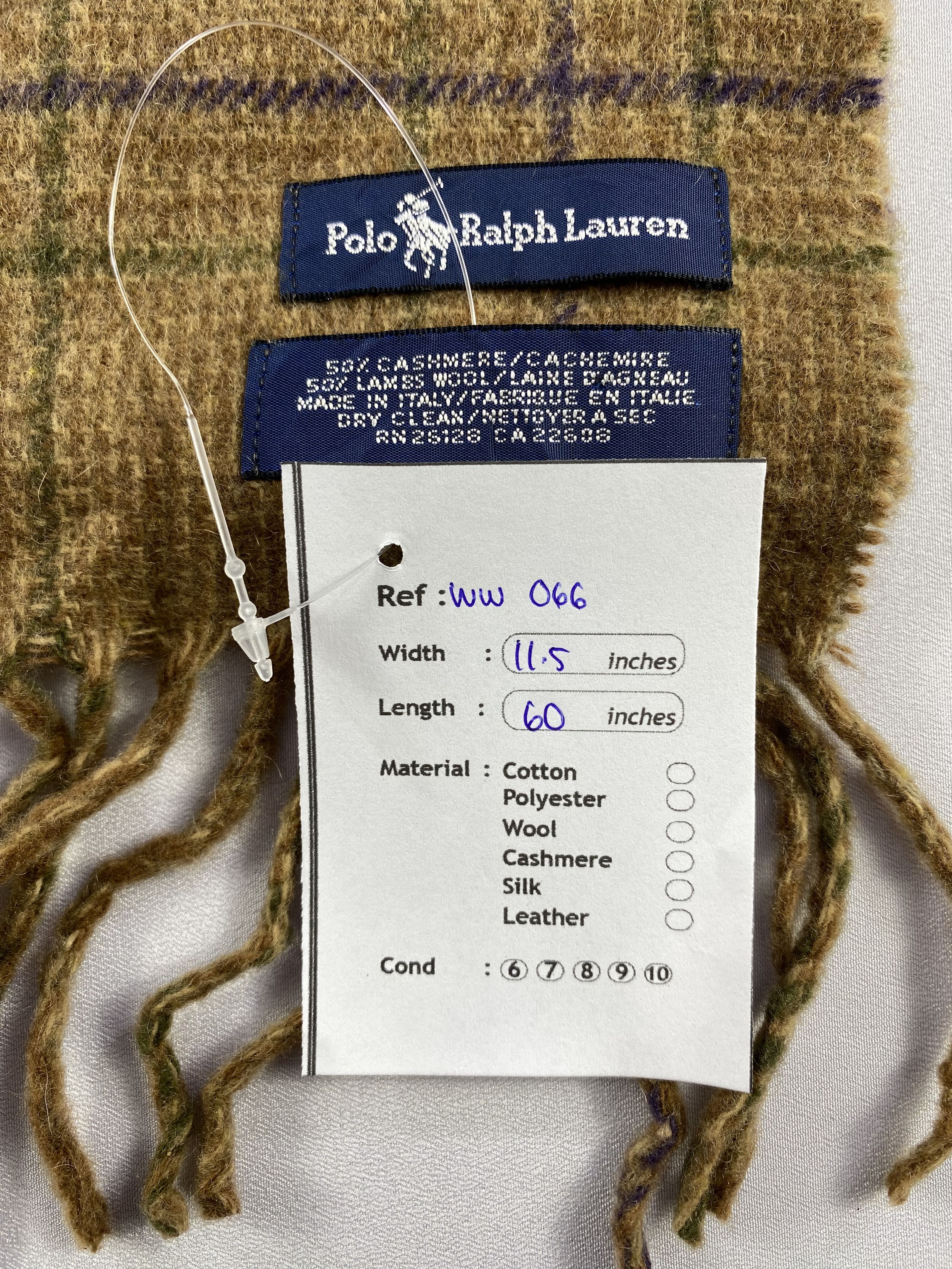 Polo Ralph Lauren × Vintage Polo Ralph Lauren Scarf / Muffler / Neckwear Size ONE SIZE - 6 Thumbnail