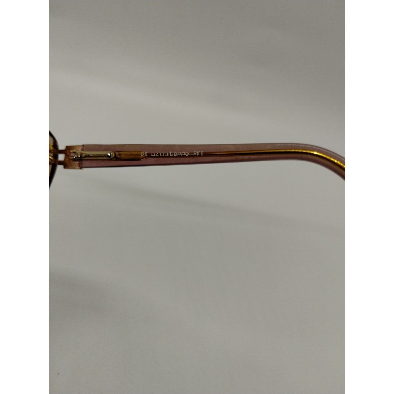 Liz Claiborne Liz Claiborne Eyeglass Frames - Pink Translucent 54-17-135 Size ONE SIZE - 7 Thumbnail