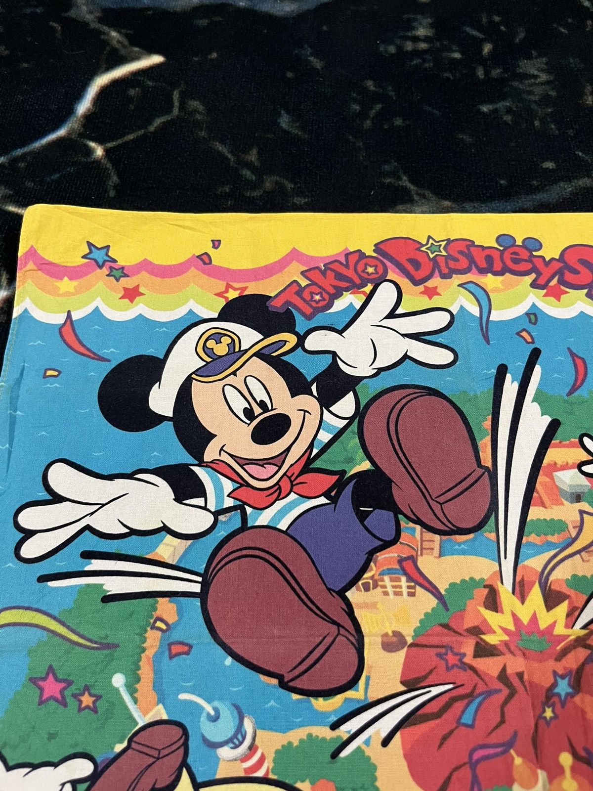 Disney × Mickey Mouse Disney Handkerchief/ mickey mouse Size ONE SIZE - 2 Thumbnail