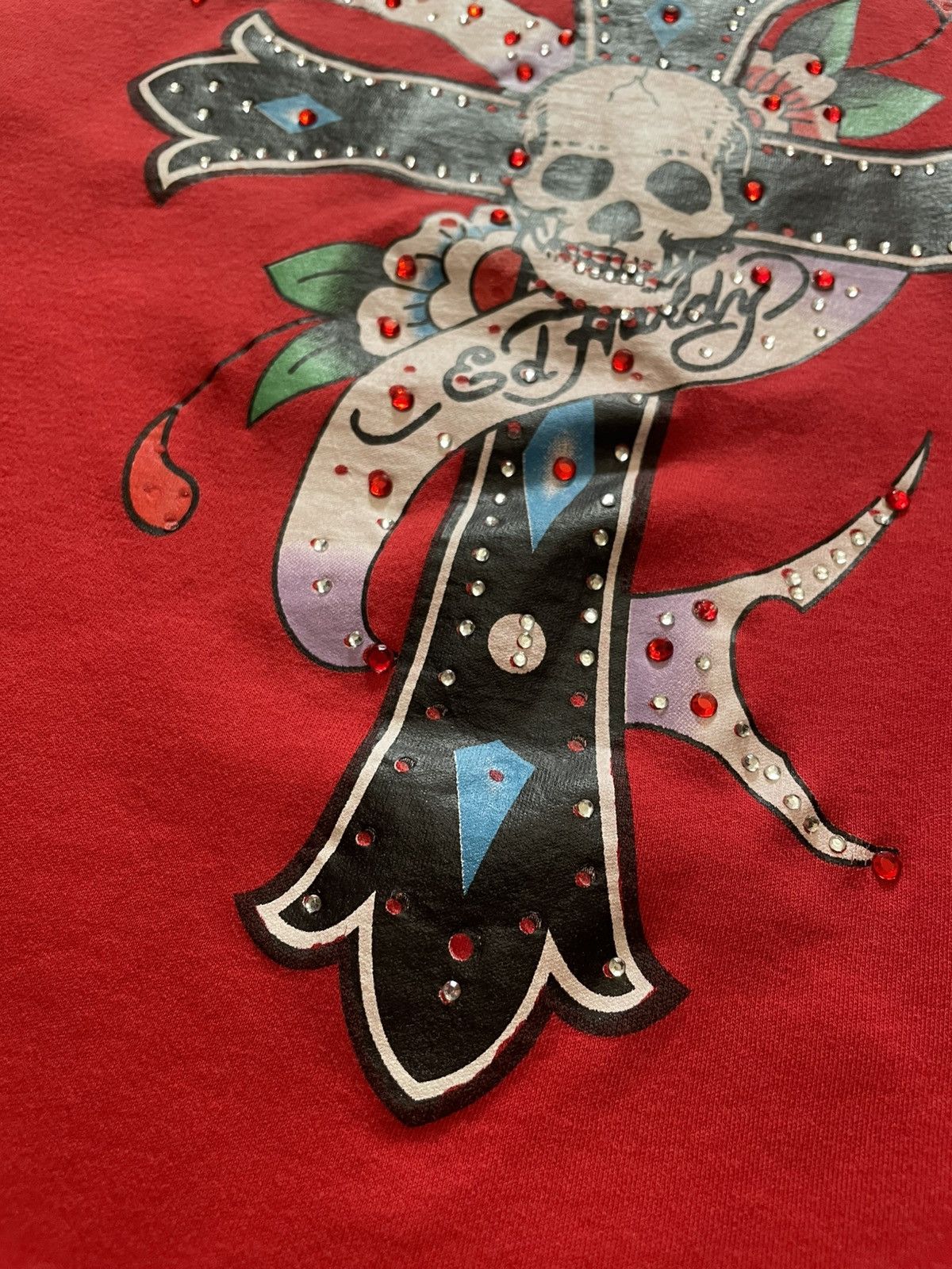 Ed Hardy × Vintage Vintage Ed Hardy Y2K T-Shirt Size US S / EU 44-46 / 1 - 5 Thumbnail