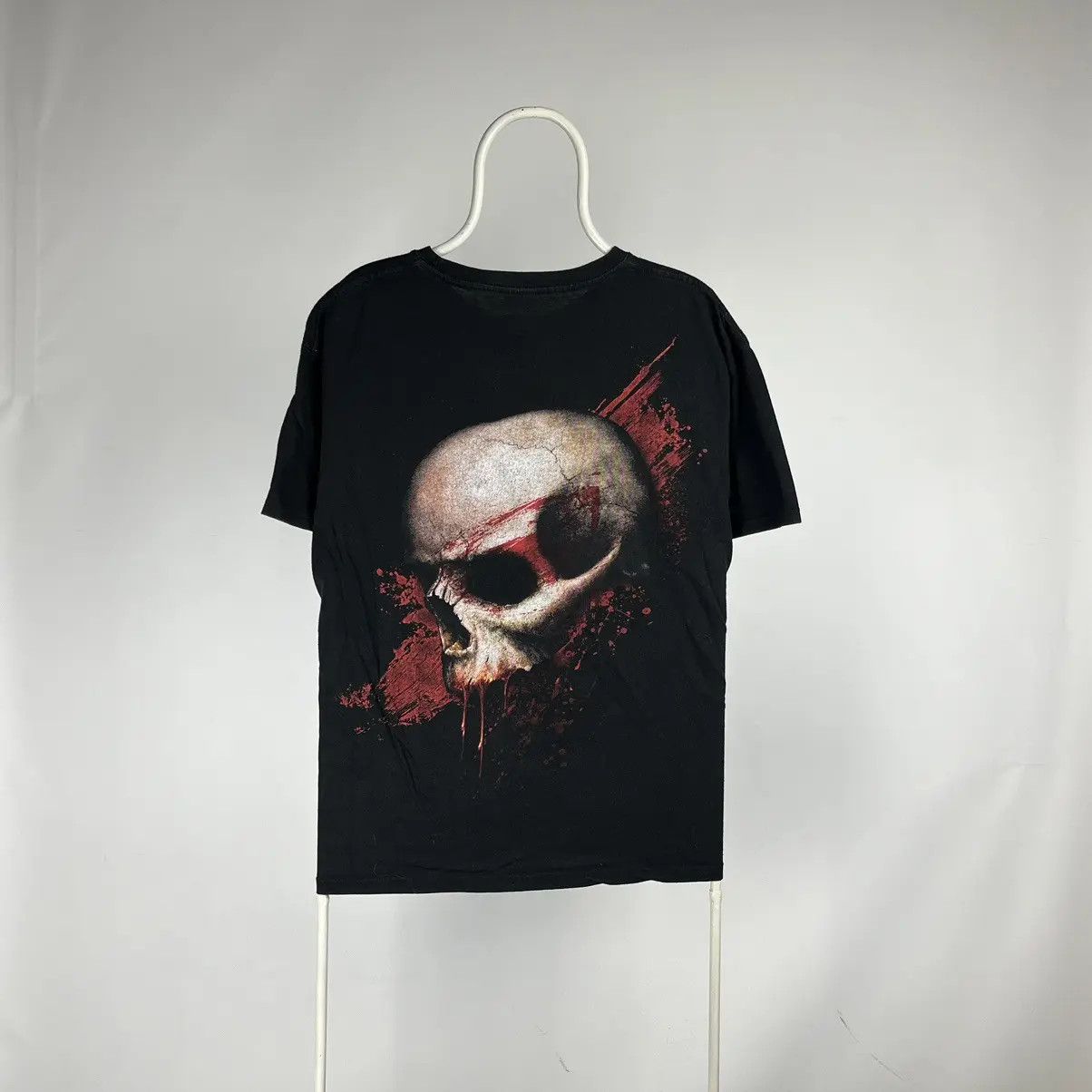 Band Tees Vintage skulls face all print Tshirt size XXLarge Size US XXL / EU 58 / 5 - 2 Thumbnail
