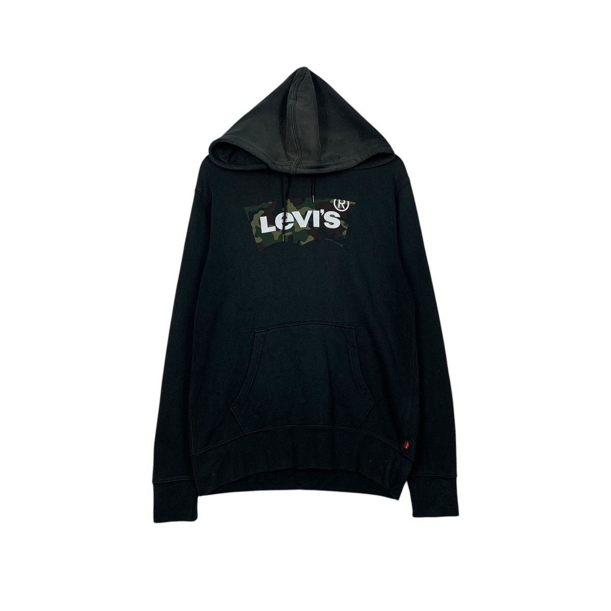 Levi's LEVIS Camo Big Logo Pullover Hoodies Sweatshirt #2008-C87 Size US S / EU 44-46 / 1 - 1 Thumbnail