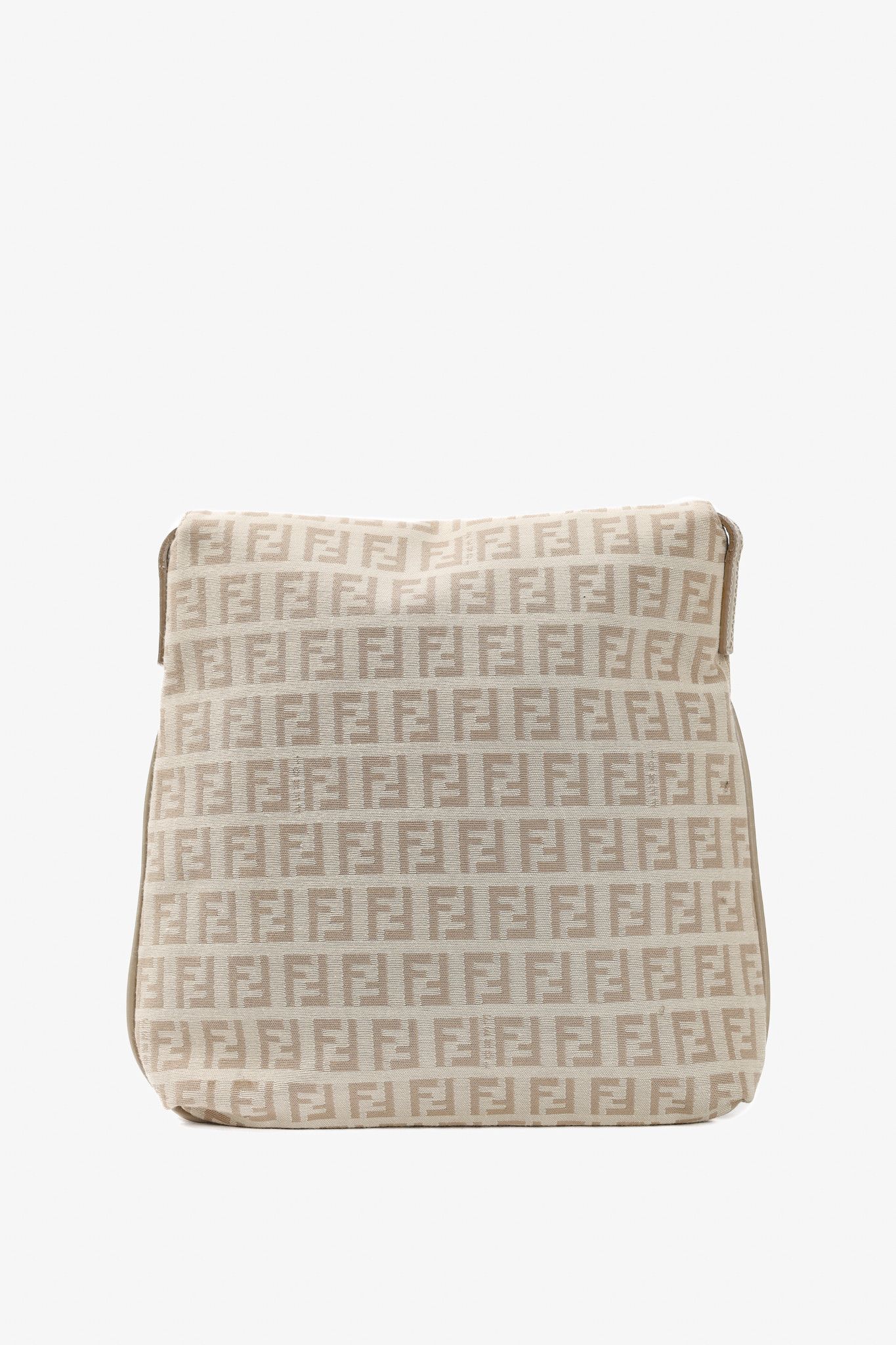 Fendi Fendi Beige Tortora & Pietra Zucchino Piatta Crossbody Size ONE SIZE - 4 Thumbnail