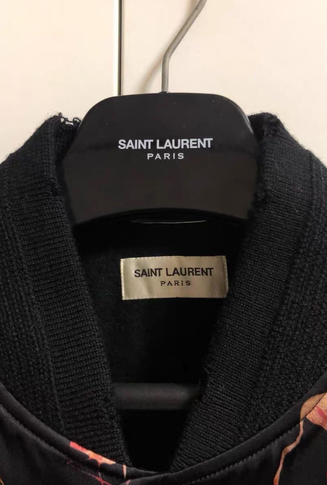 Saint Laurent Paris Saint Laurent Flamingo All-Print Silk Jacket Size US L / EU 52-54 / 3 - 3 Thumbnail