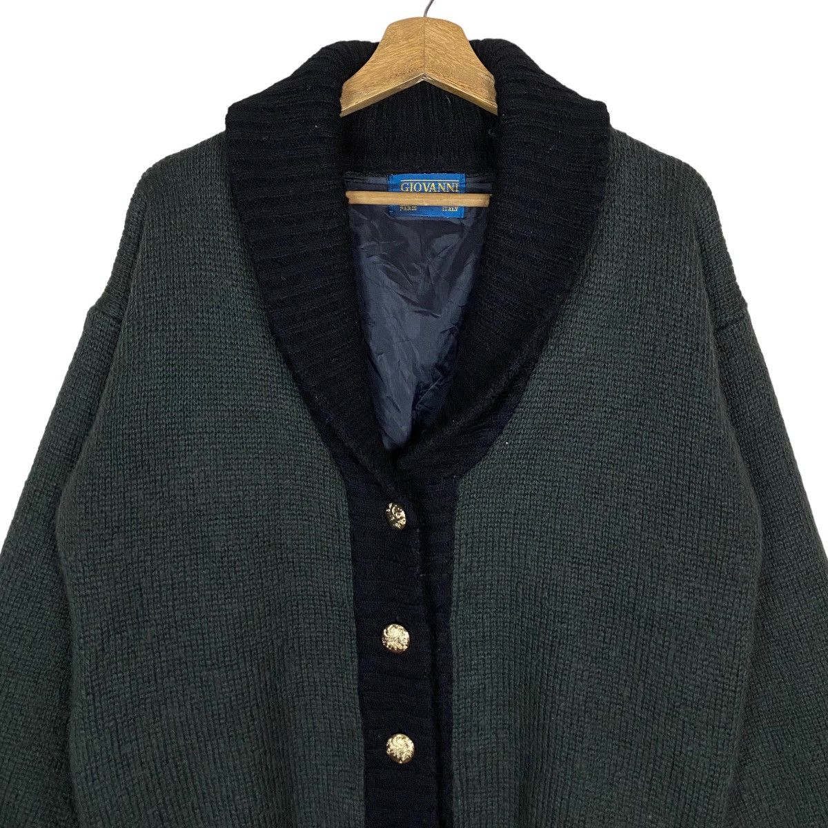 Vintage Vintage Giovanni Ferretti Paris Fancy Button Coat Jacket Size M / US 6-8 / IT 42-44 - 2 Thumbnail