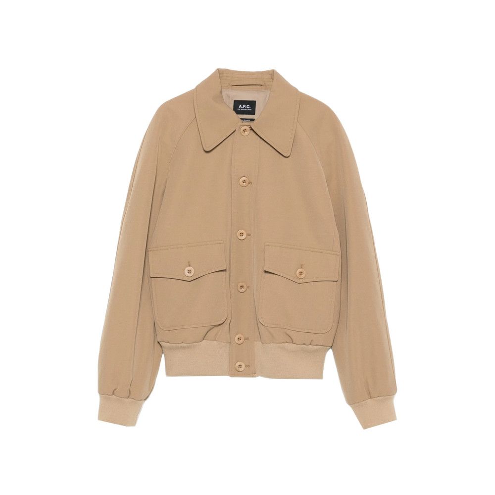 A.P.C. A.p.c. NEUTRALS Jackets - Bomber Jackets Size M / US 6-8 / IT 42-44 - 1 Thumbnail