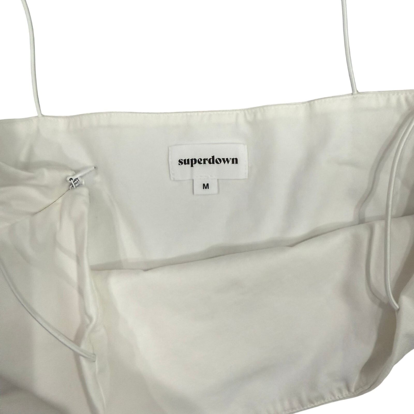 superdown Superdown Cia Mini Dress in White, Size M Size M / US 6-8 / IT 42-44 - 4 Thumbnail