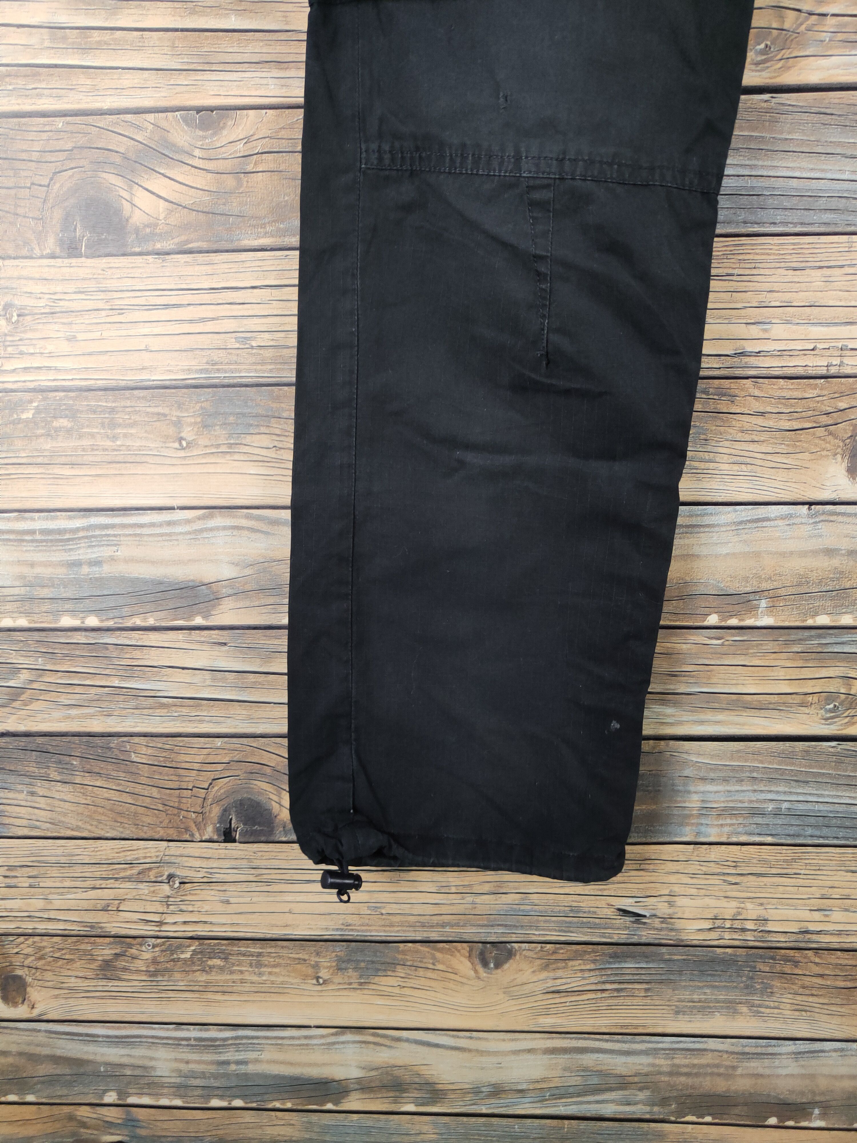 PPFM DL PPFM Black Multipocket Cargo Pants #2434 Size US 30 / EU 46 - 5 Thumbnail