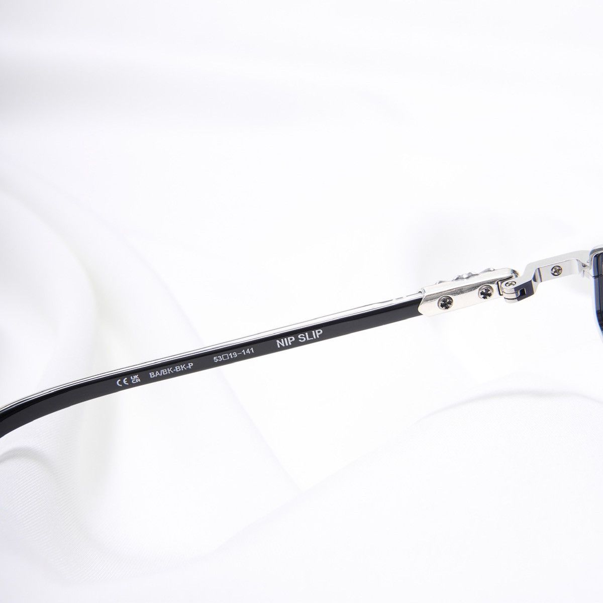 Chrome Hearts CHROME HEARTS NIP SLIP BRUSHED ALLOY/BLACK-BLACK-PLASTIC SUNGLASSES Size ONE SIZE - 5 Thumbnail