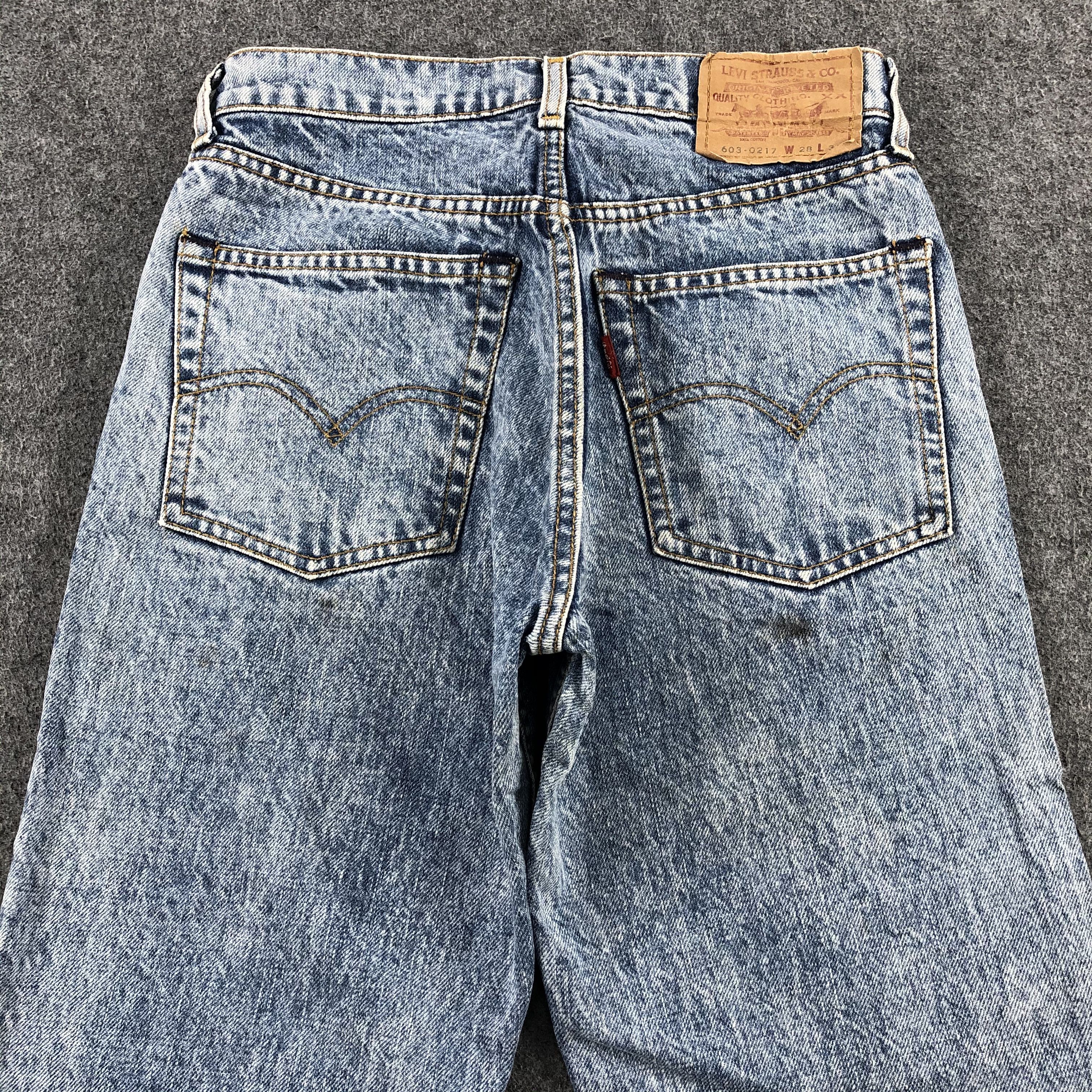 Levi's × Vintage Vintage 90s Blue Wash Levis 603 Jeans-JM1929 Size US 26 / EU 42 - 4 Thumbnail