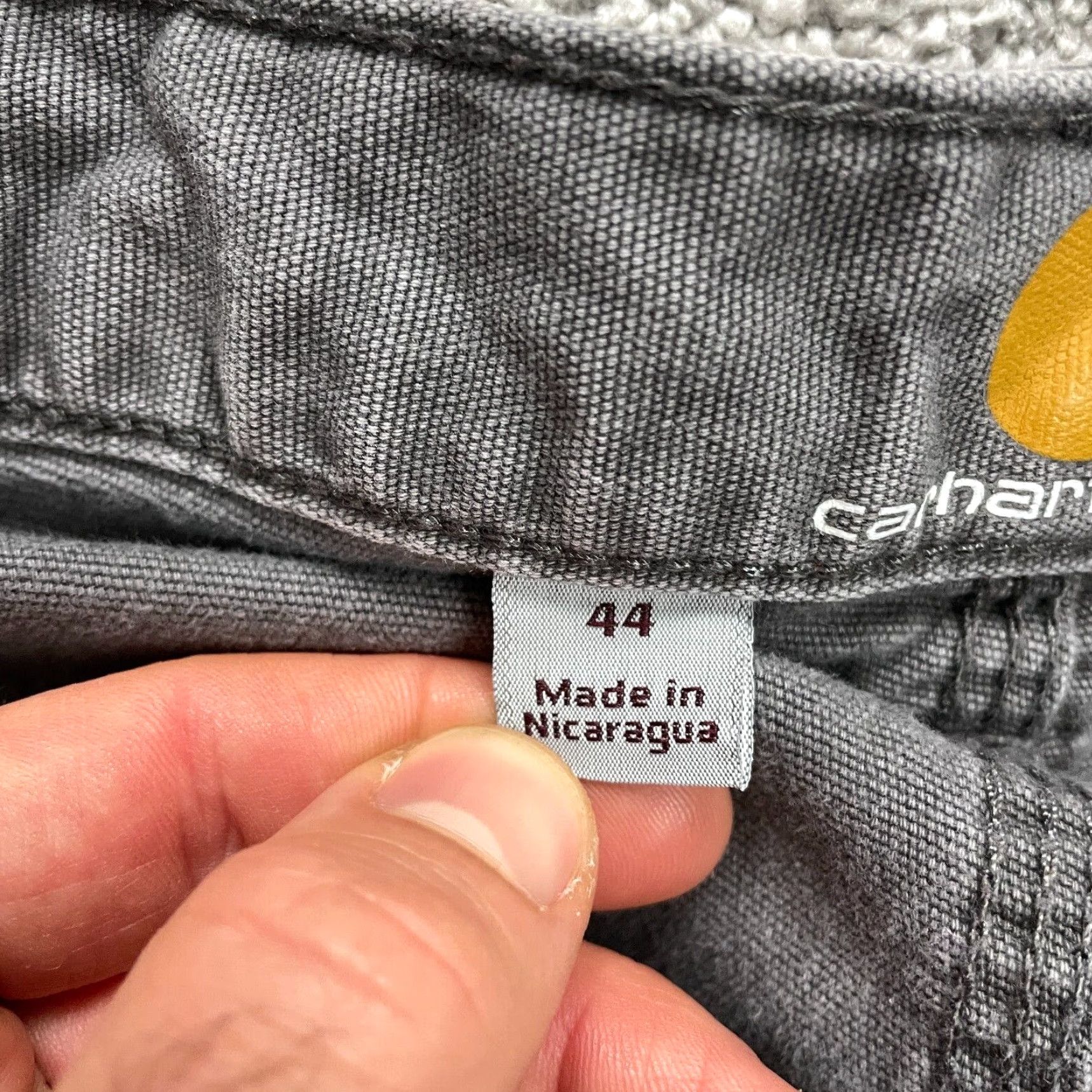 Carhartt VINTAGE Carhartt Relaxed Fit Chino Shorts Mens Gray 44x10 Outdoor Casual 44 Gray Carhartt Mens Shorts 90s Size US 44 / EU 60 - 6 Thumbnail