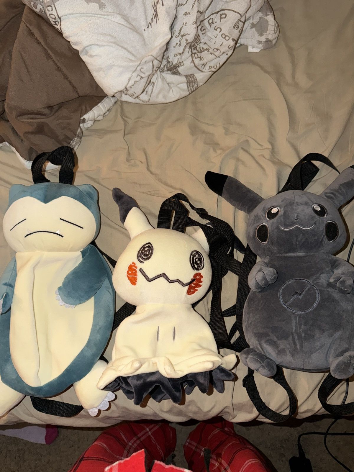 Other Snorlax, Mimikyu, and a grey Pikachu backpack Size ONE SIZE - 2 Thumbnail