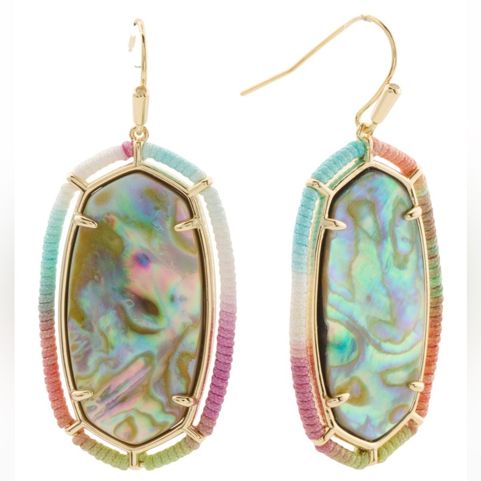 Kendra Scott 🎉LAST PIECE🎉Kendra Scott Threaded Elle Gold Drop Earrings Size ONE SIZE - 1 Thumbnail