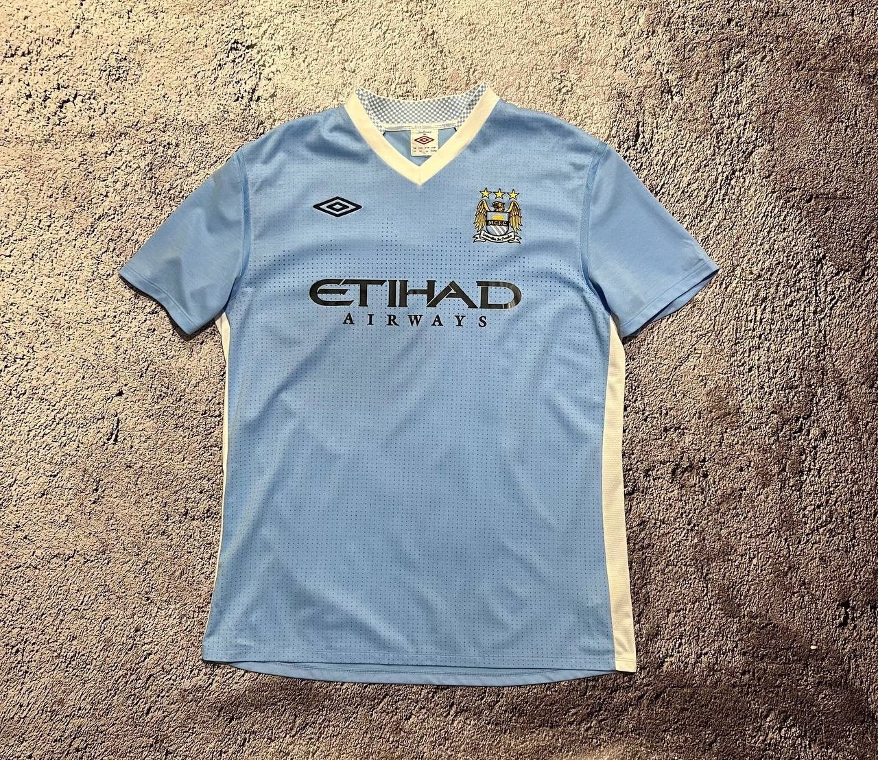 Umbro × Vintage Manchester City 2011-2012 Home Shirt Jersey Soccer Umbro Size US S / EU 44-46 / 1 - 1 Thumbnail