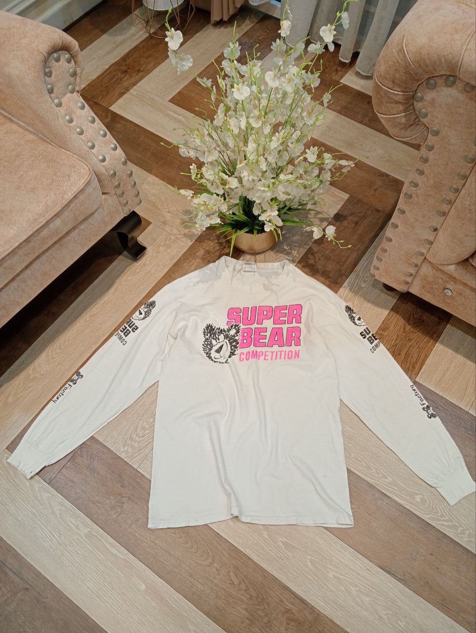 Vintage VINTAGE 90S SUPER BEAR FACTORY BEAR BMX TSHIRT - SIZE L Size US L / EU 52-54 / 3 - 2 Thumbnail