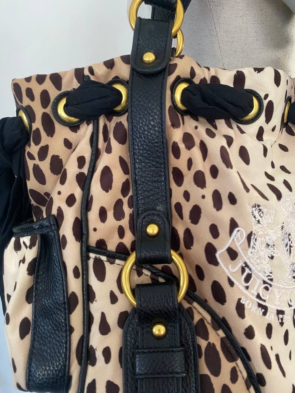 Juicy Couture Juicy Couture Daydreamer Y2k Leopard Print Shoulder Bag Size ONE SIZE - 6 Thumbnail