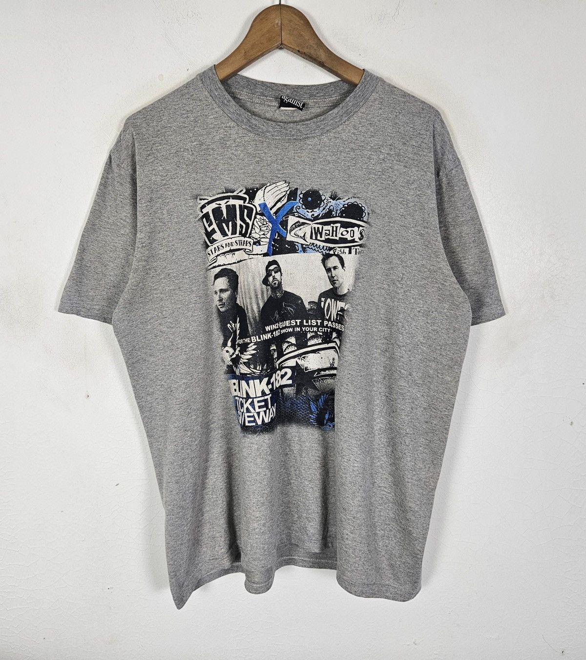 Band Tees Blink 182 tour band tee stars & stripes shirt Size US L / EU 52-54 / 3 - 2 Thumbnail