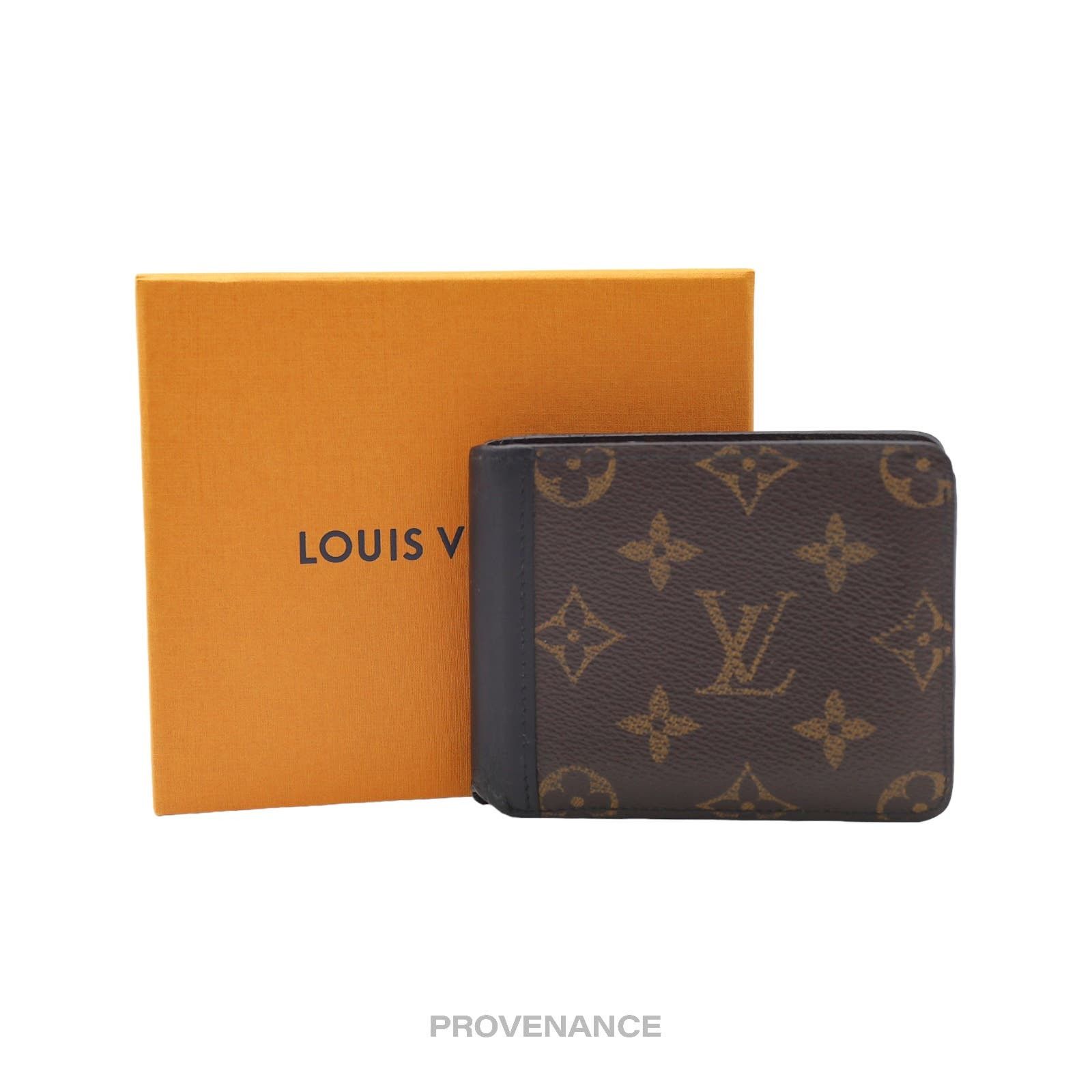image of Louis Vuitton Gaspar Bifold Wallet - Monogram Macassar in Brown, Men's